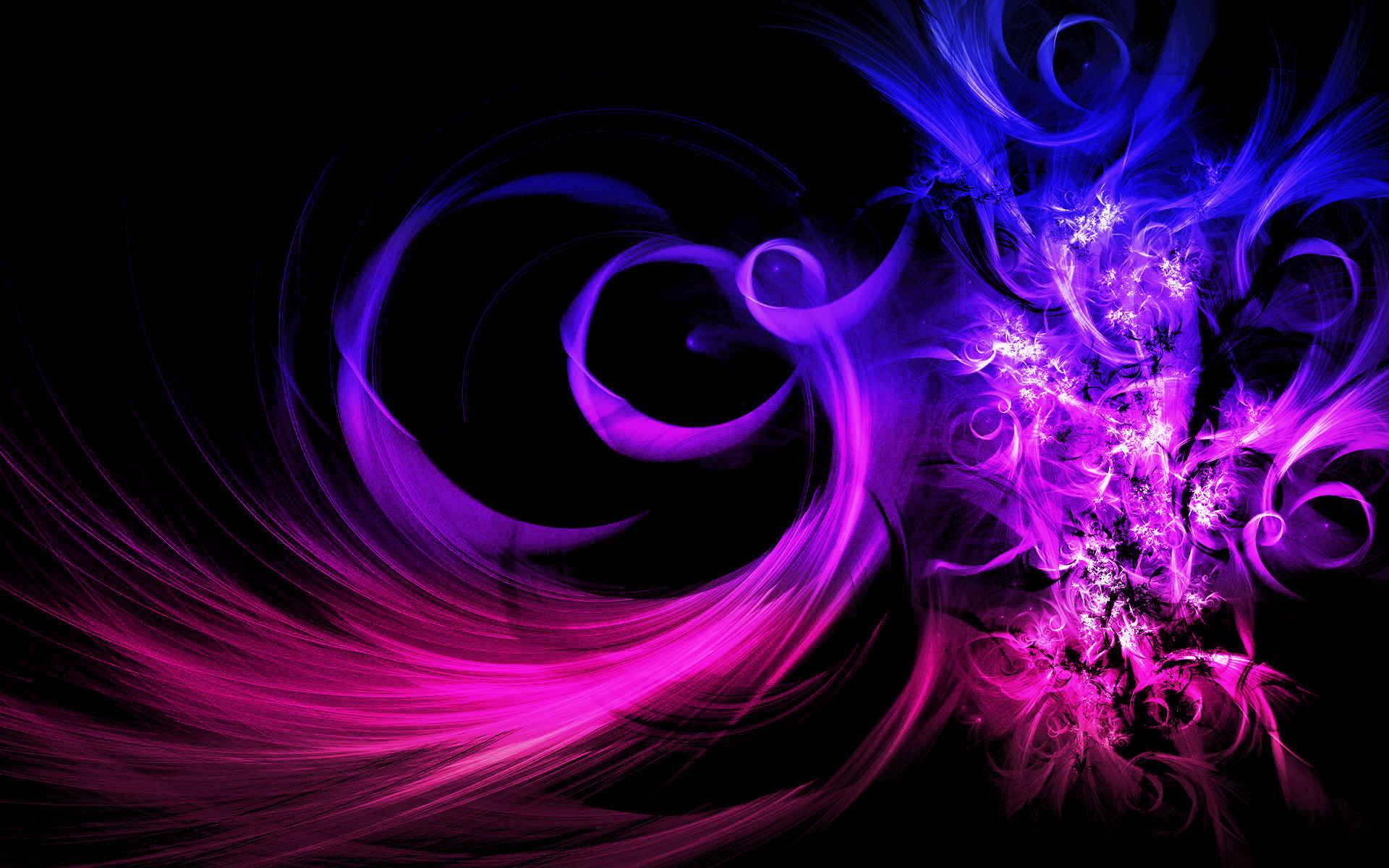 Pink Purple and Blue Background