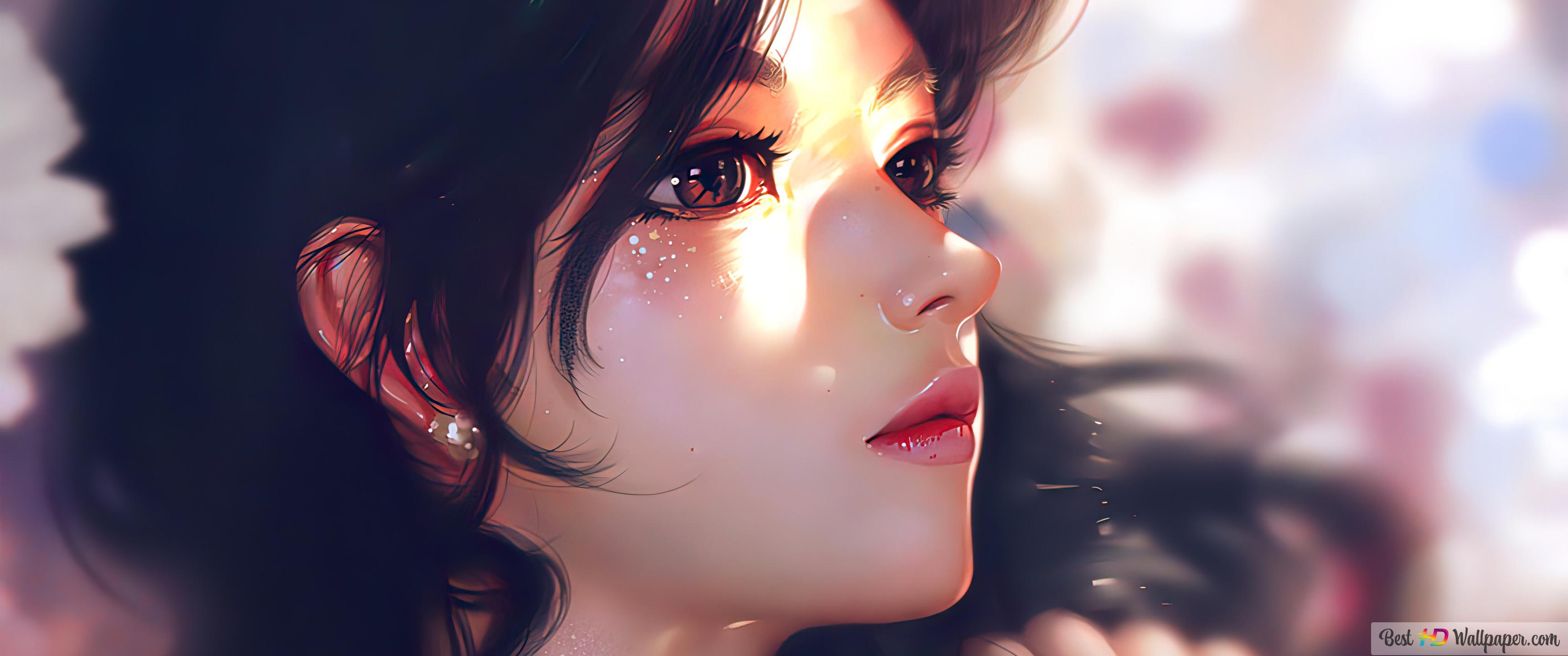 Most Beautiful Cutest Anime Girl 4K wallpaper download