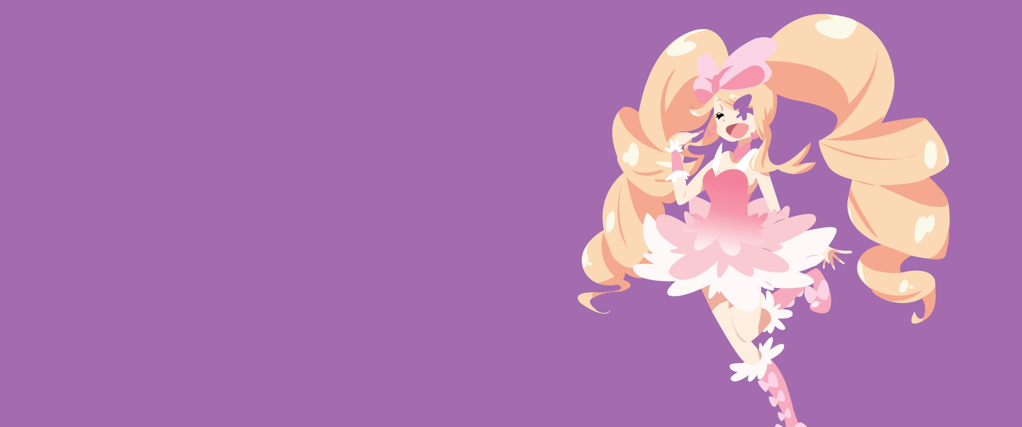 Wallpaper, anime girls, manga 3440x1440