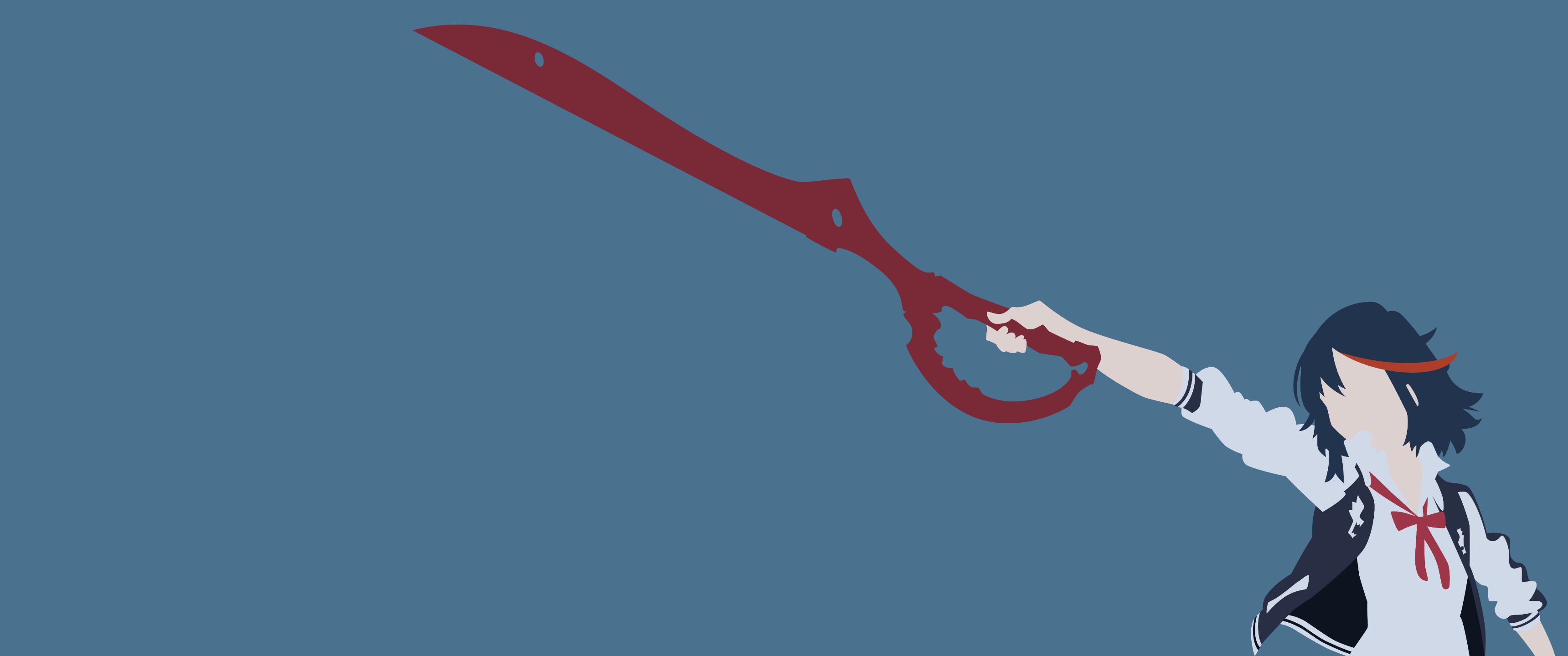 Wallpaper, anime girls, manga 3440x1440