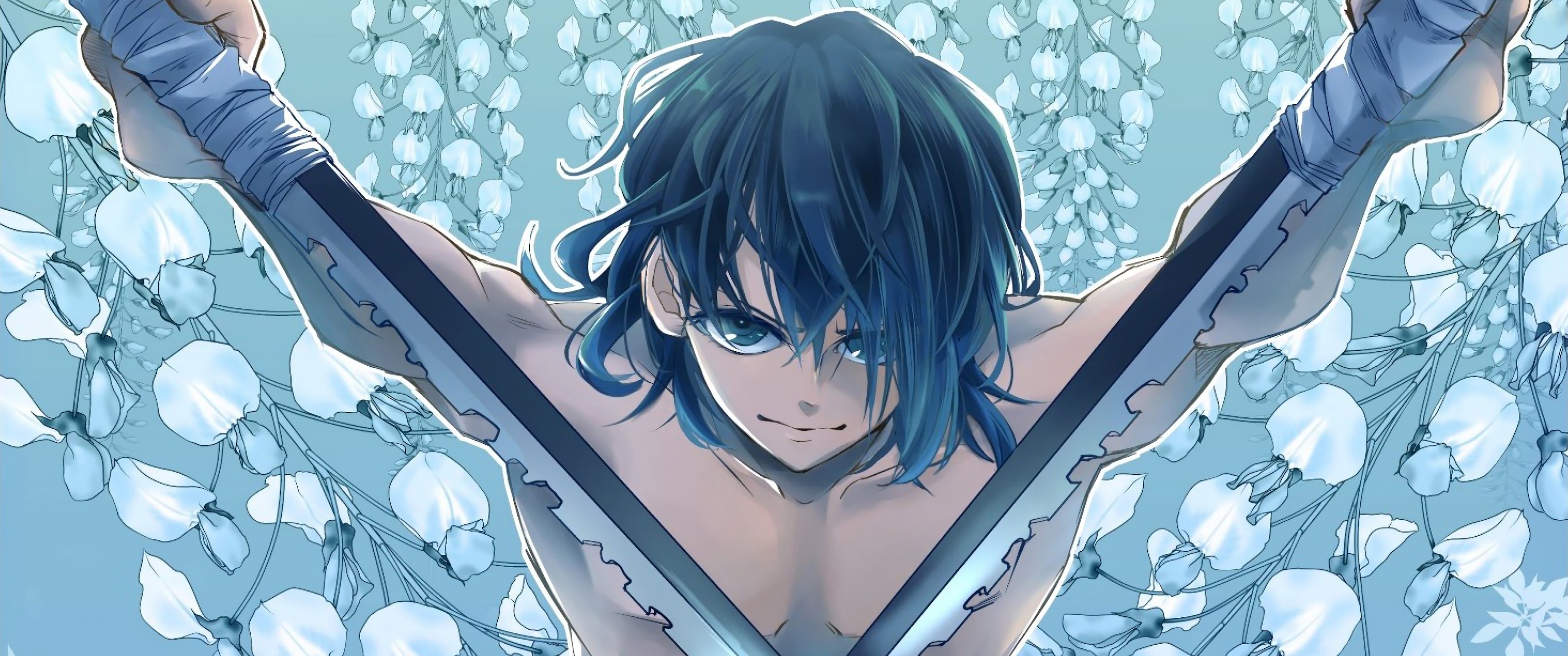 Demon Slayer 3440x1440 Wallpaper