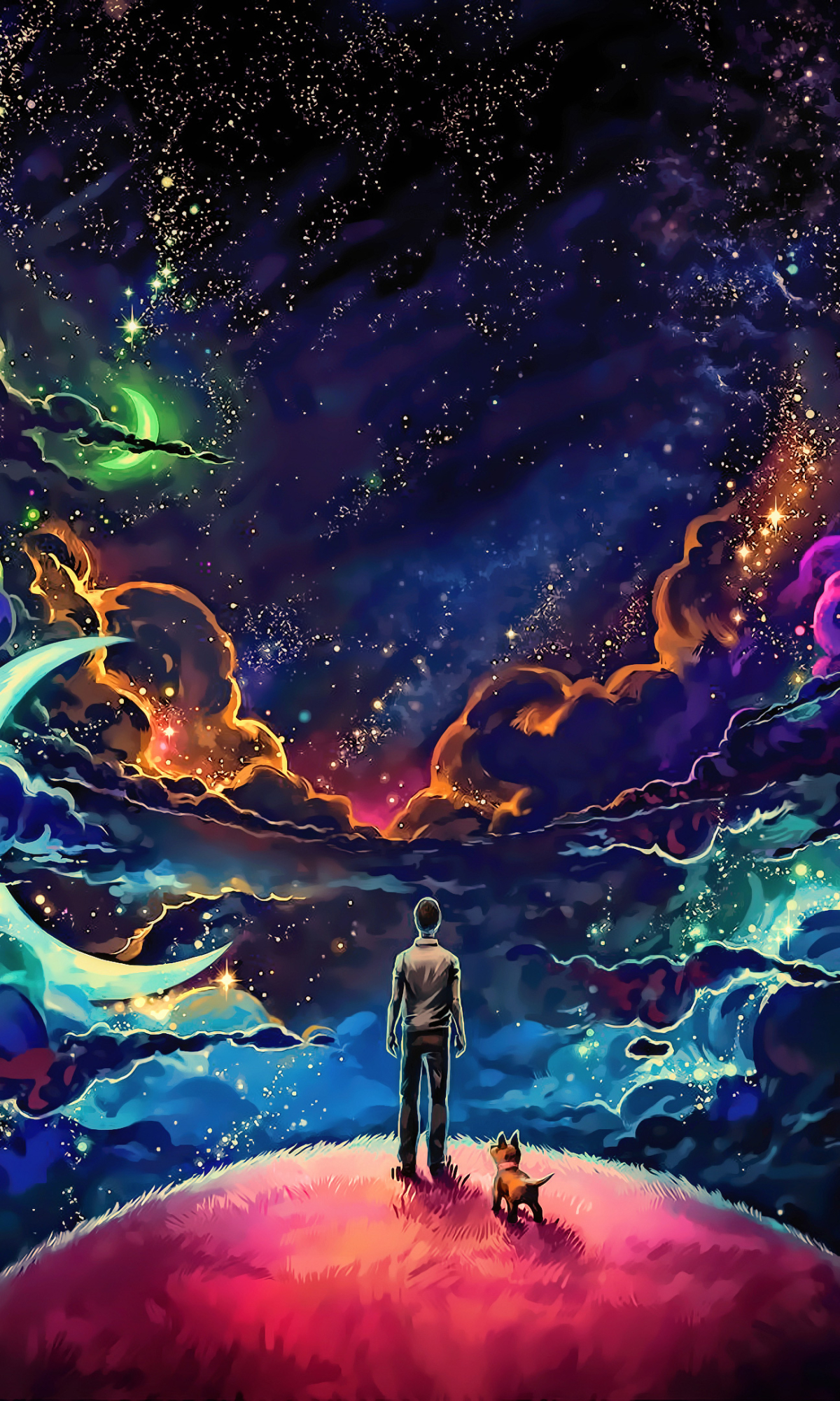 Sci Fi Space Phone Wallpaper