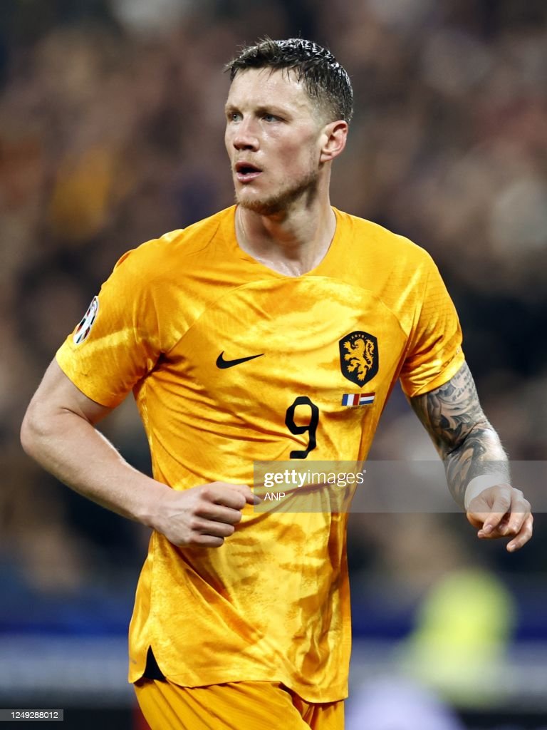 DENIS Weghorst of Holland during the UEFA EURO 2024 qualifying. News Photo
