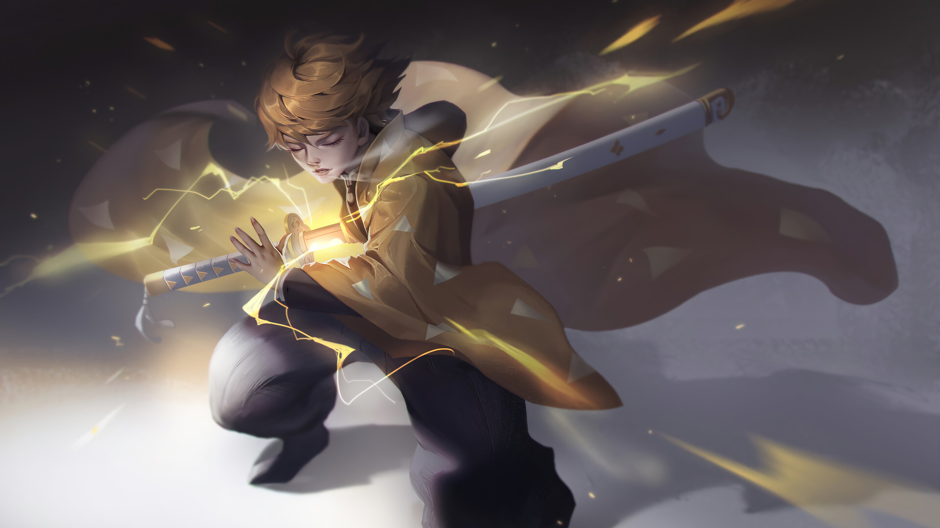 Demon Slayer Zenitsu 4k Wallpapers - Wallpaper Cave