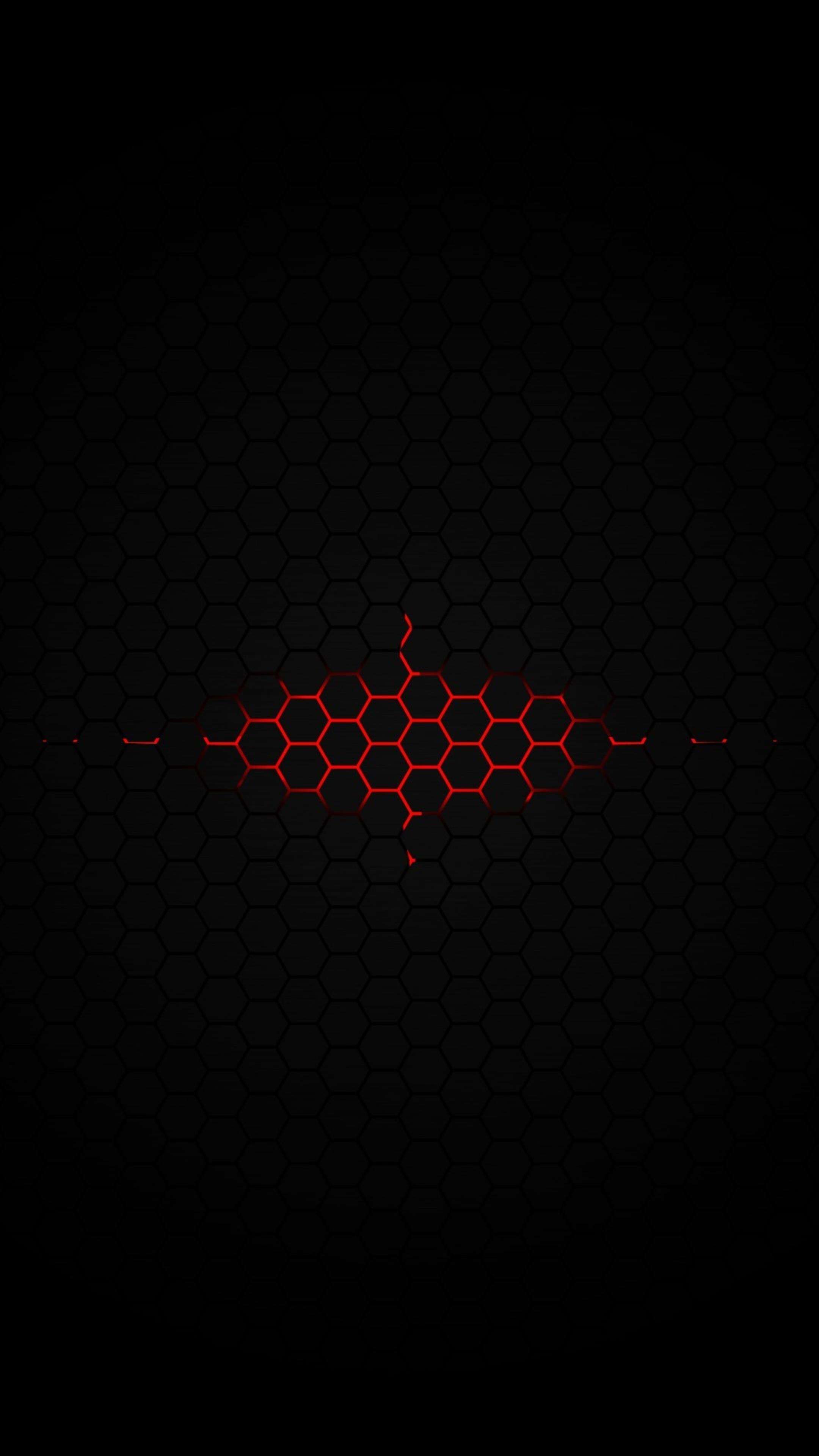 Black Red Wall 4K Phone Wallpaper