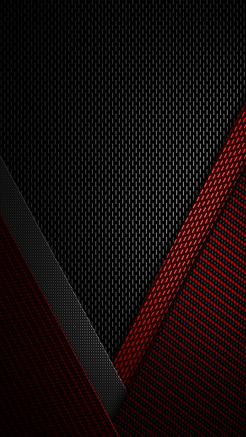 Download Black Red Carbon Fiber In 4k Wallpaper