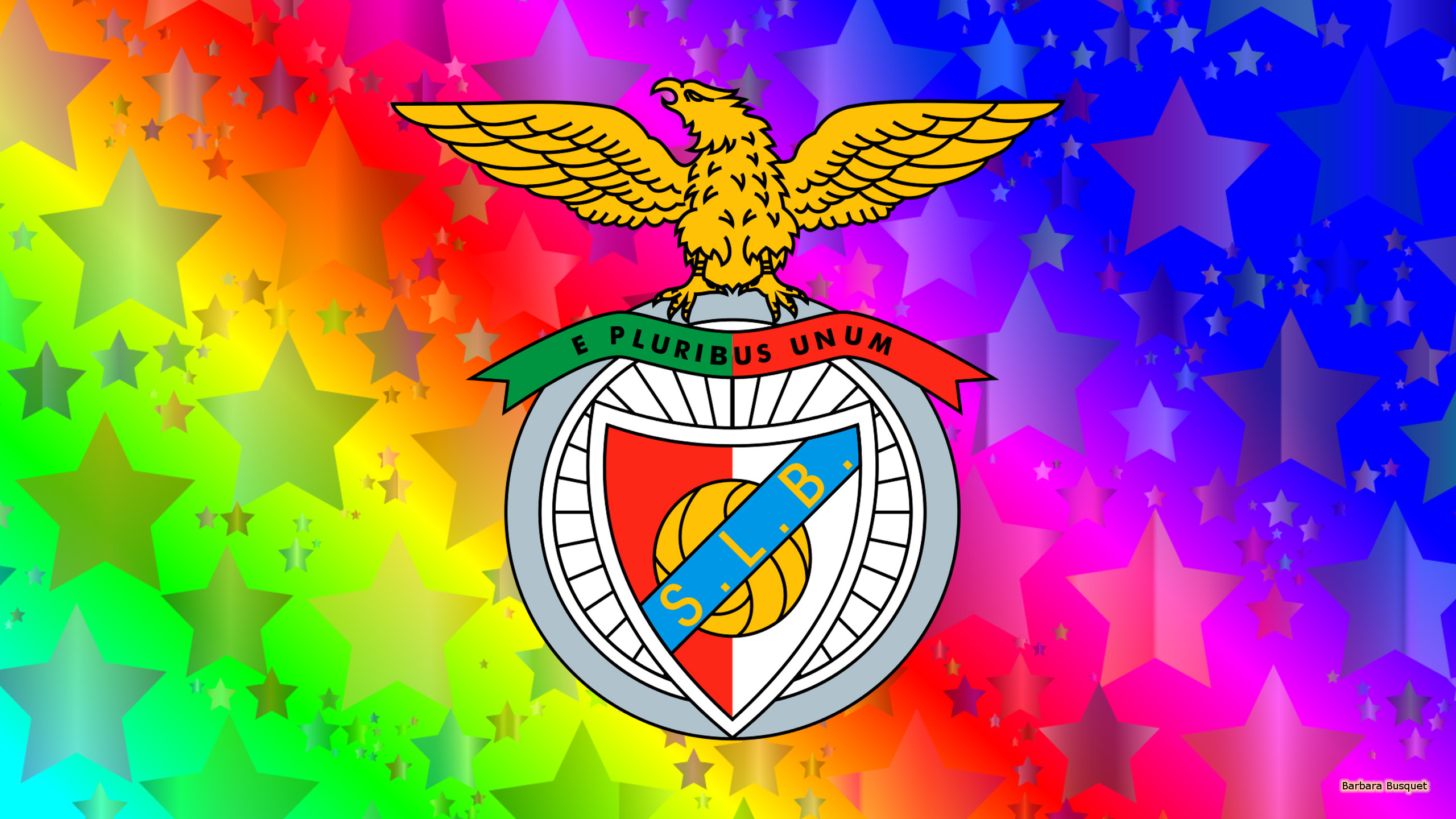 HD desktop wallpaper: Sports, Logo, Emblem, Soccer, S L Benfica download free picture