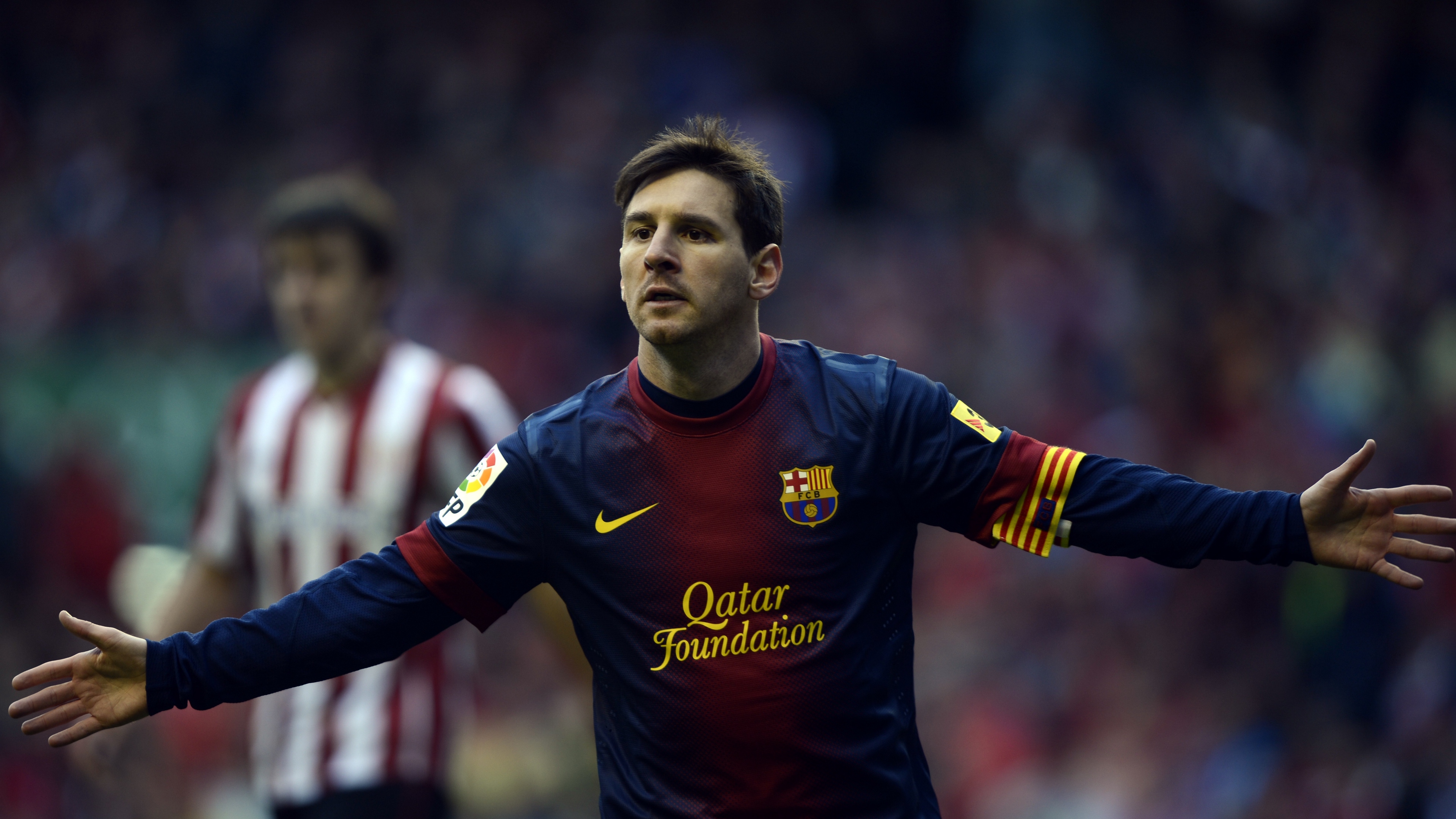 Wallpaper 4k sport, football, barcelona, messi 4k Wallpaper
