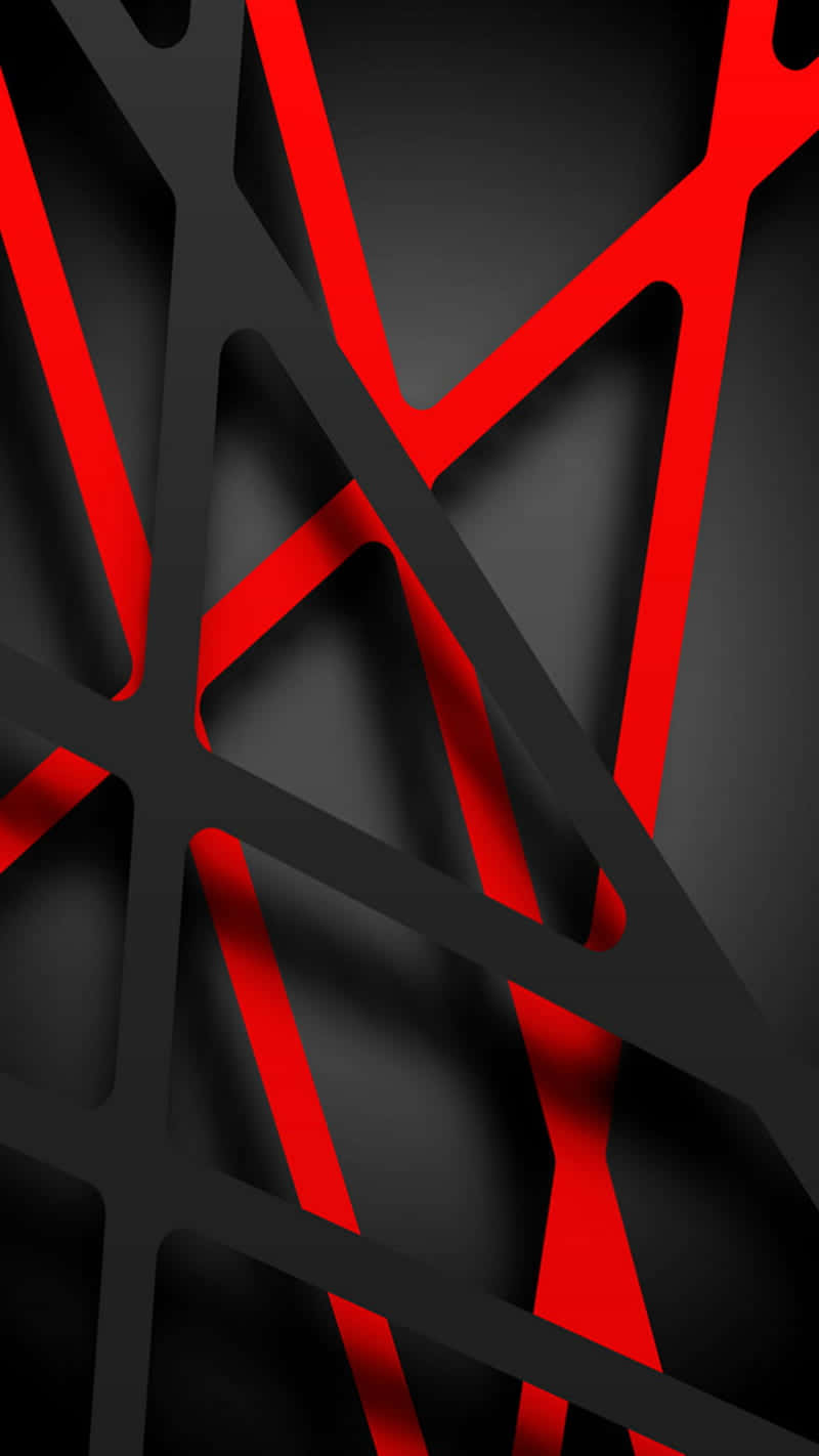 Download A Black And Red Abstract Background With Lines Wallpaper