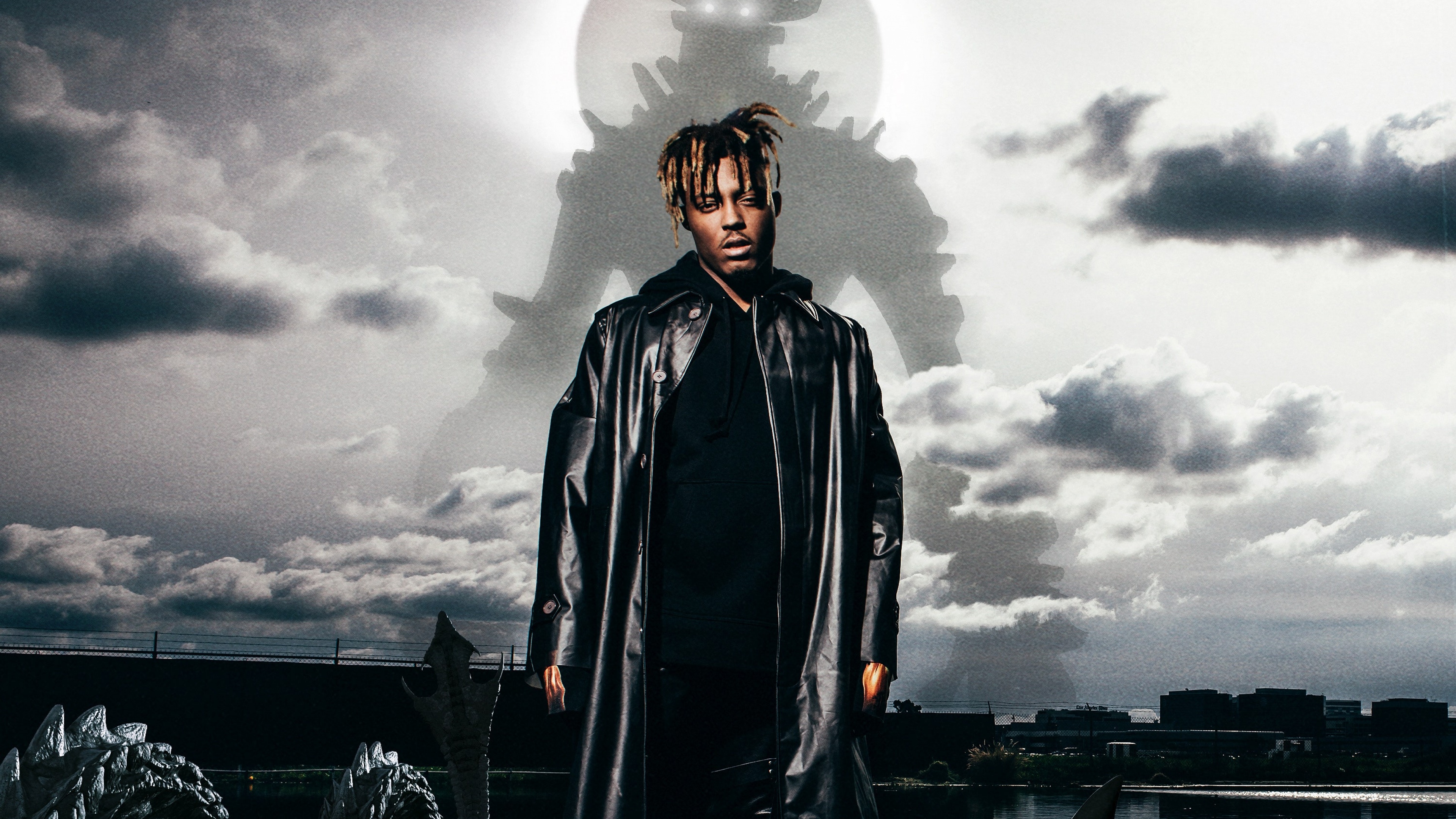 Juice Wrld Wallpaper 4K, Fighting Demons, American rapper