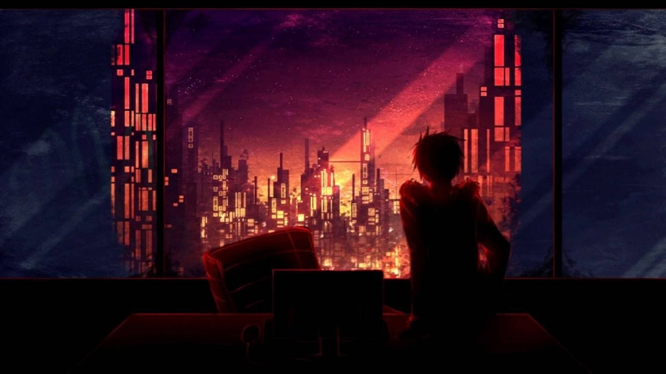 Lo Fi Anime Wallpaper
