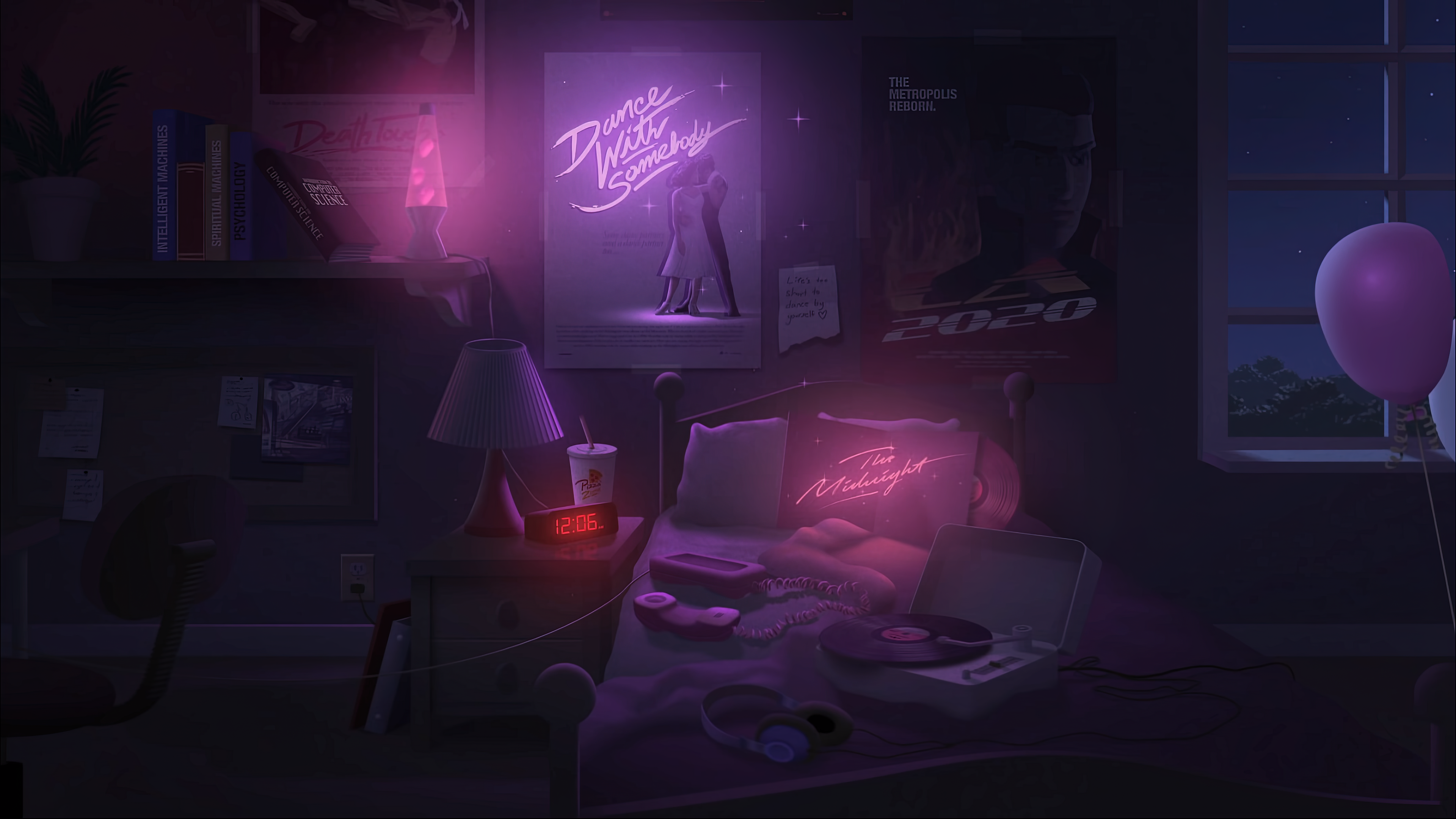 The Midnight Artworks 4K Wallpaper & Horror Show