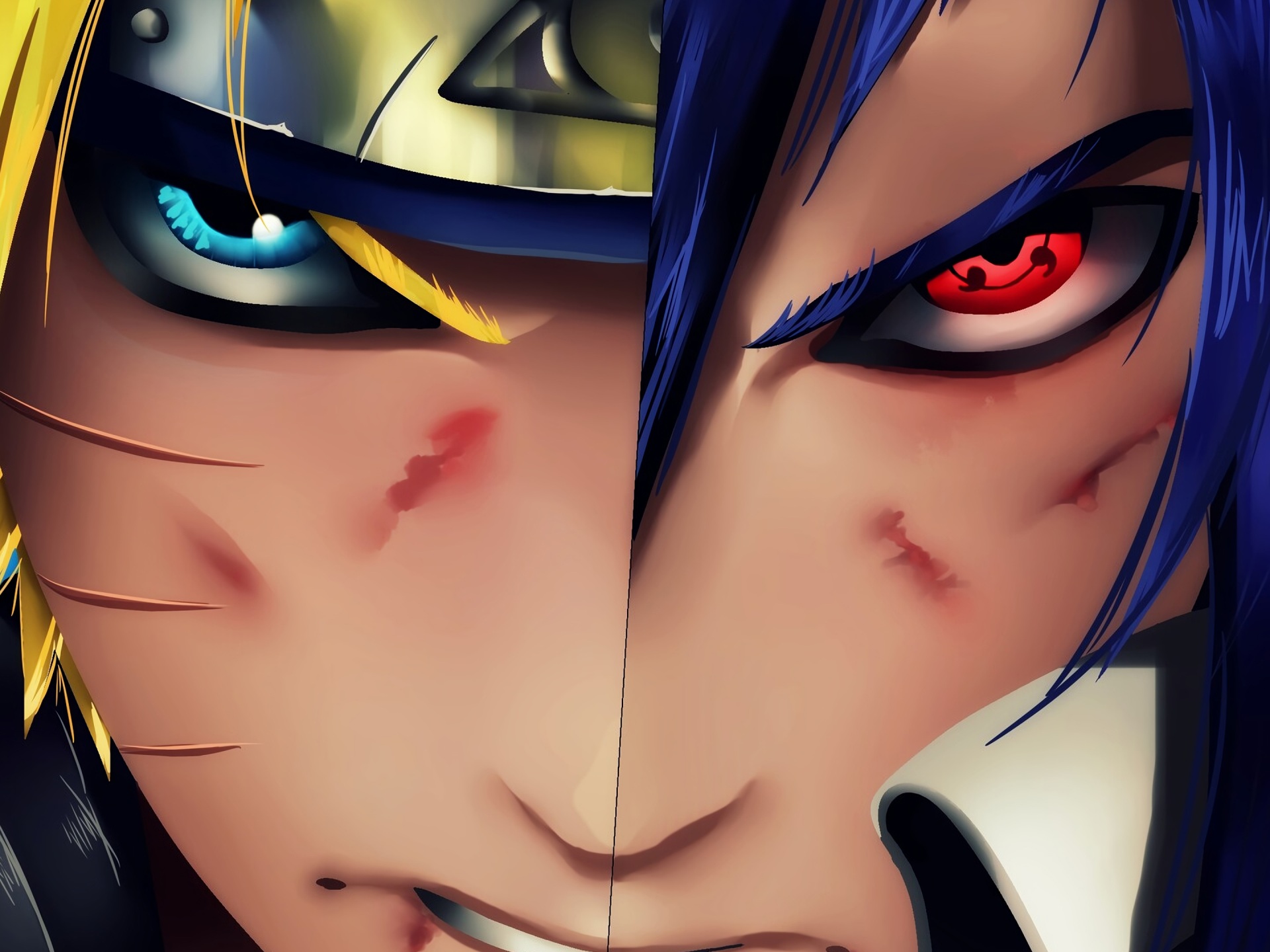 Wallpaper 4k Naruto Vs Sasuke Wallpaper