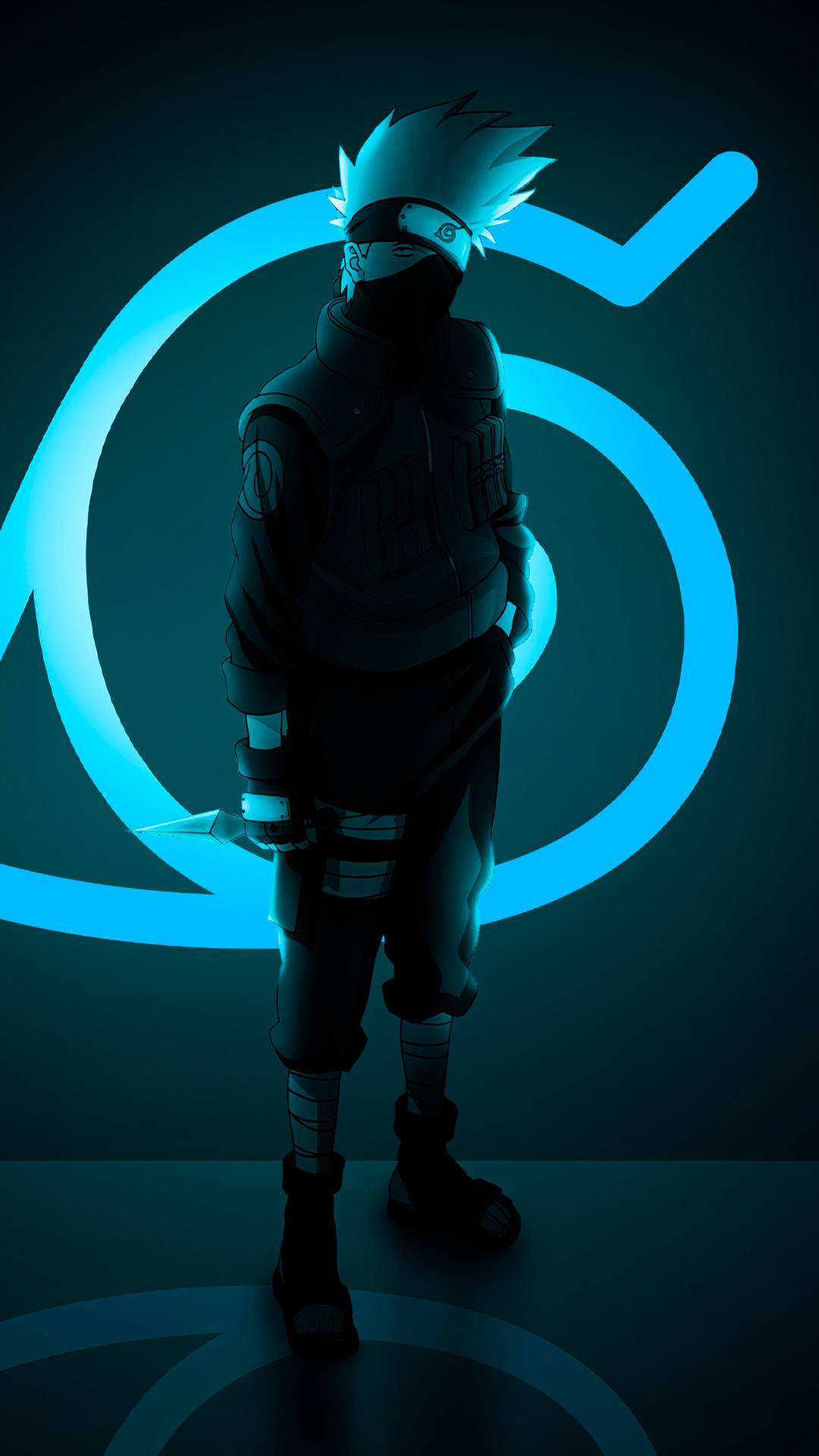 Download Super Cool Anime Phone Hatake Kakashi Wallpaper