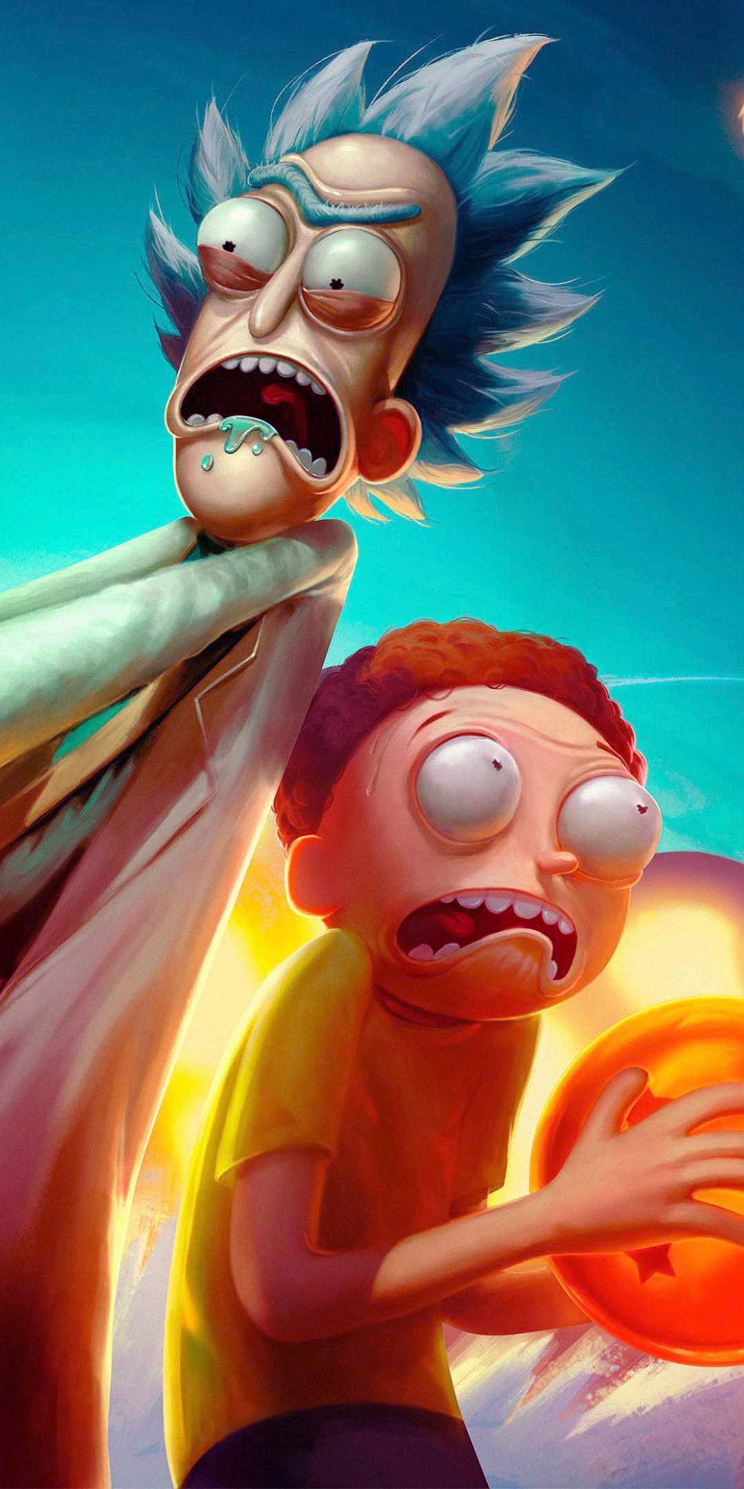 Rick & Morty iPhone wallpaper [736 x 1,104] : r/iphonewallpapers