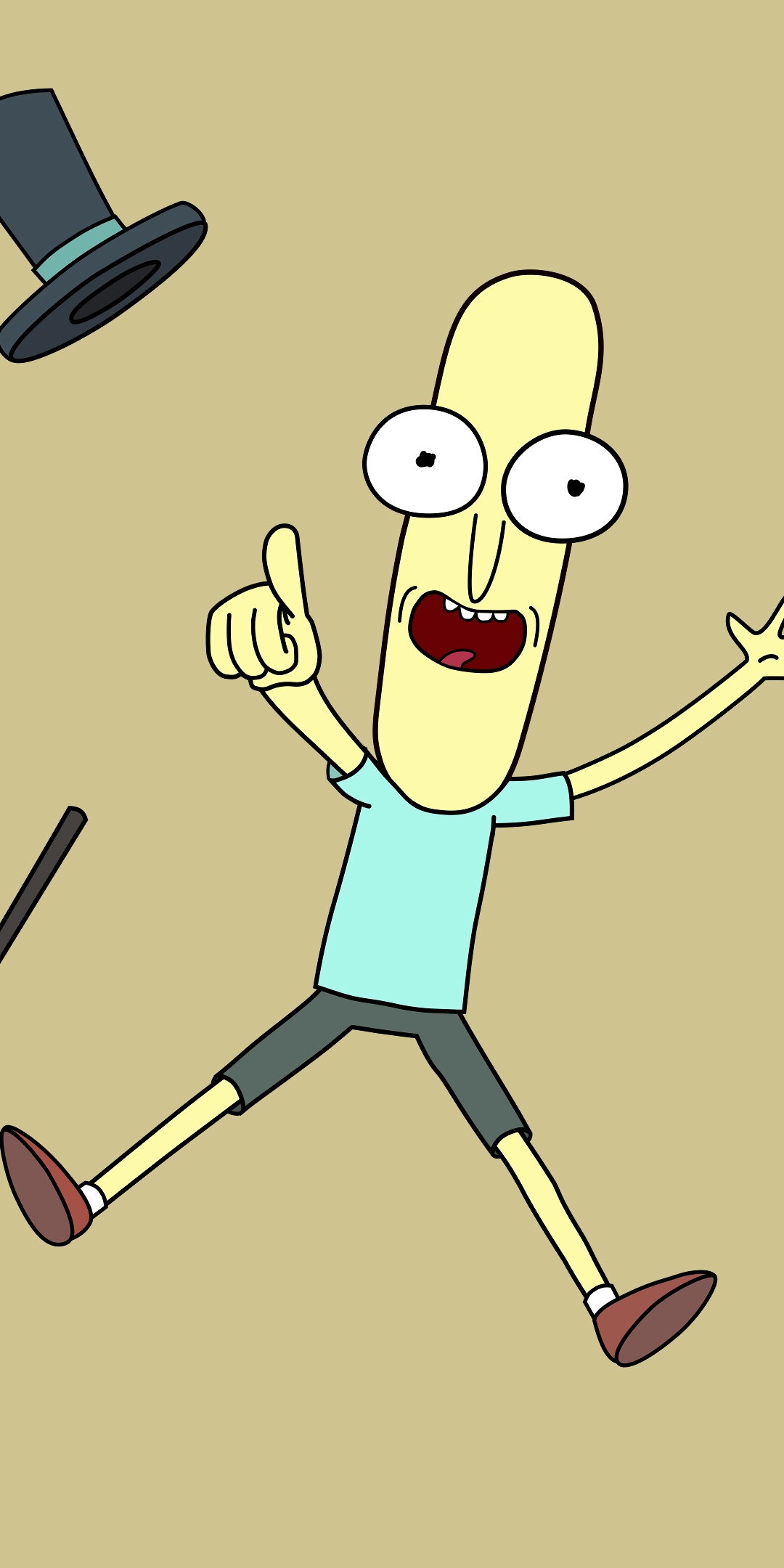 Wallpaper / TV Show Rick and Morty Phone Wallpaper, Mr. Poopybutthole (Rick And Morty), 1080x2160 free download