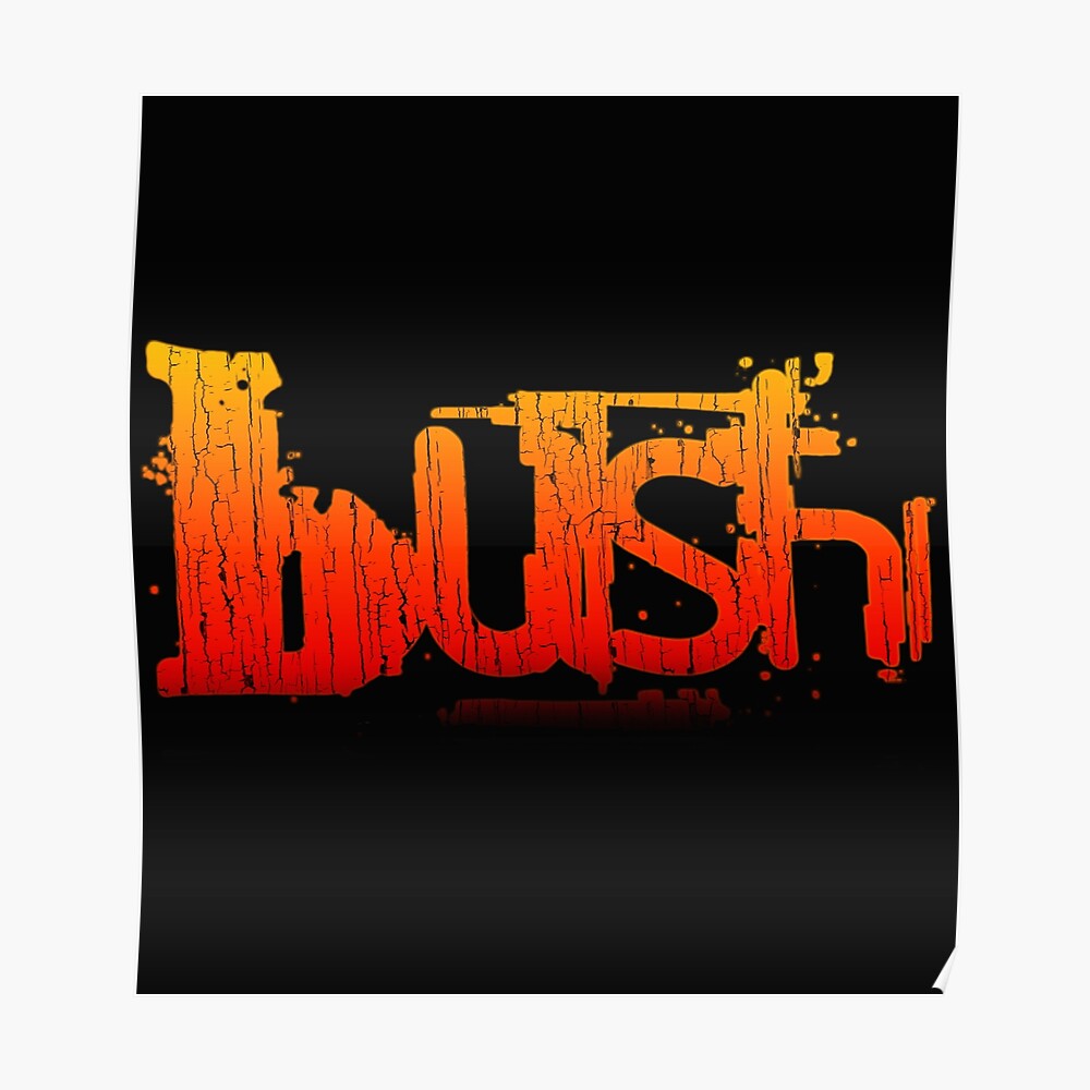 Bush band logo Sticker