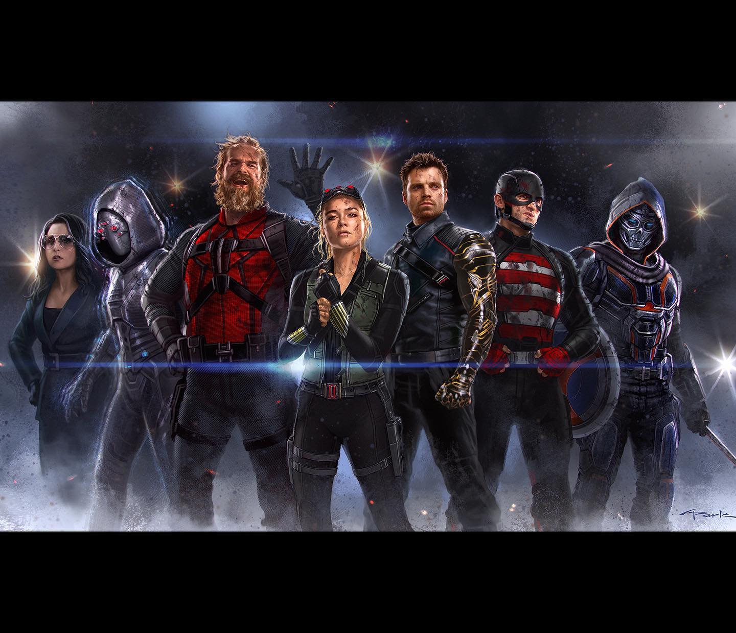 Check Out The MCU Thunderbolts In Andy Park's Hi Res Image • AIPT