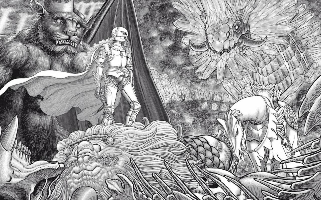 Kentaro Miura Berserk Griffith Zodd Wallpaper:1280x800