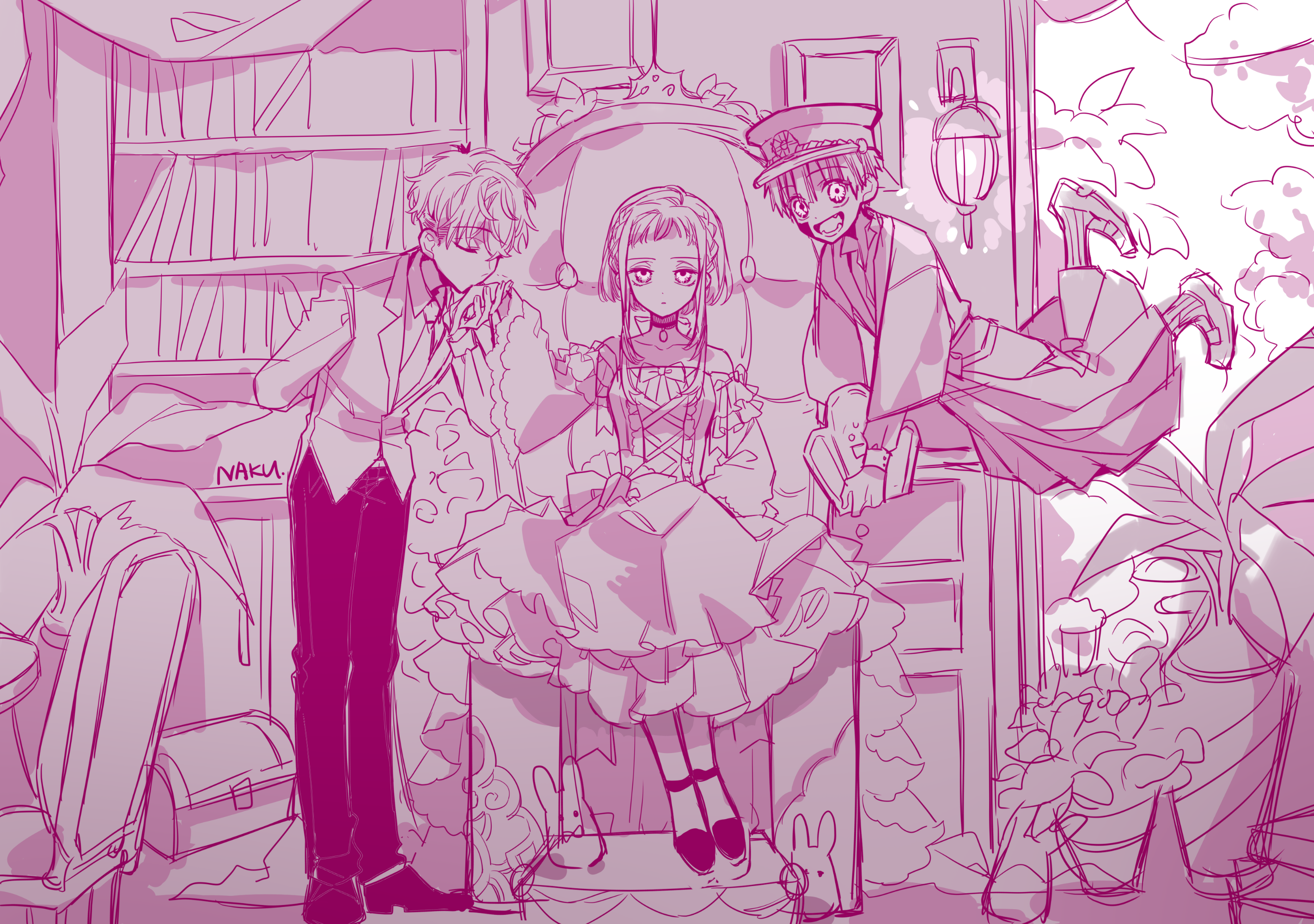 Nanamine Sakura Shounen Hanako Kun. Anime Image Board