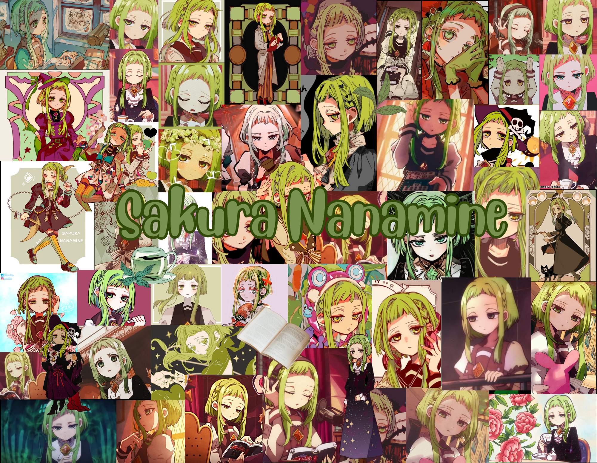 I'M BACK (ft. Sakura wallpaper)