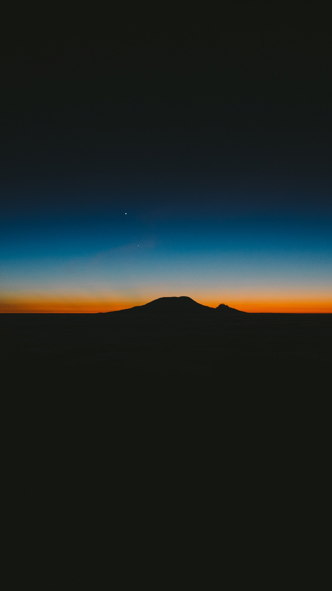 Faded Dusk iPhone Wallpaper