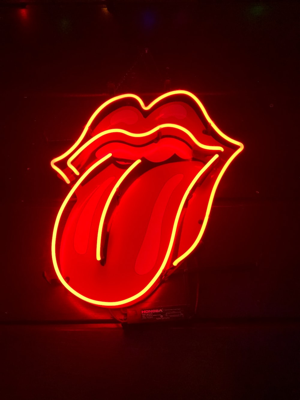 Rolling stone led light signage photo