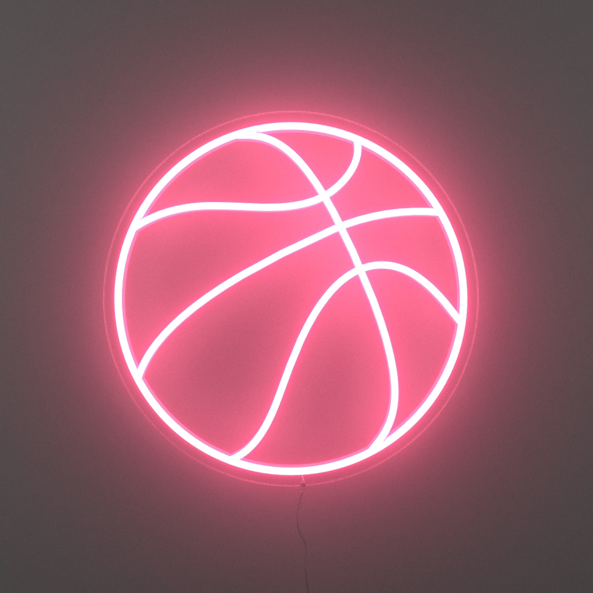 Basketball neon sign