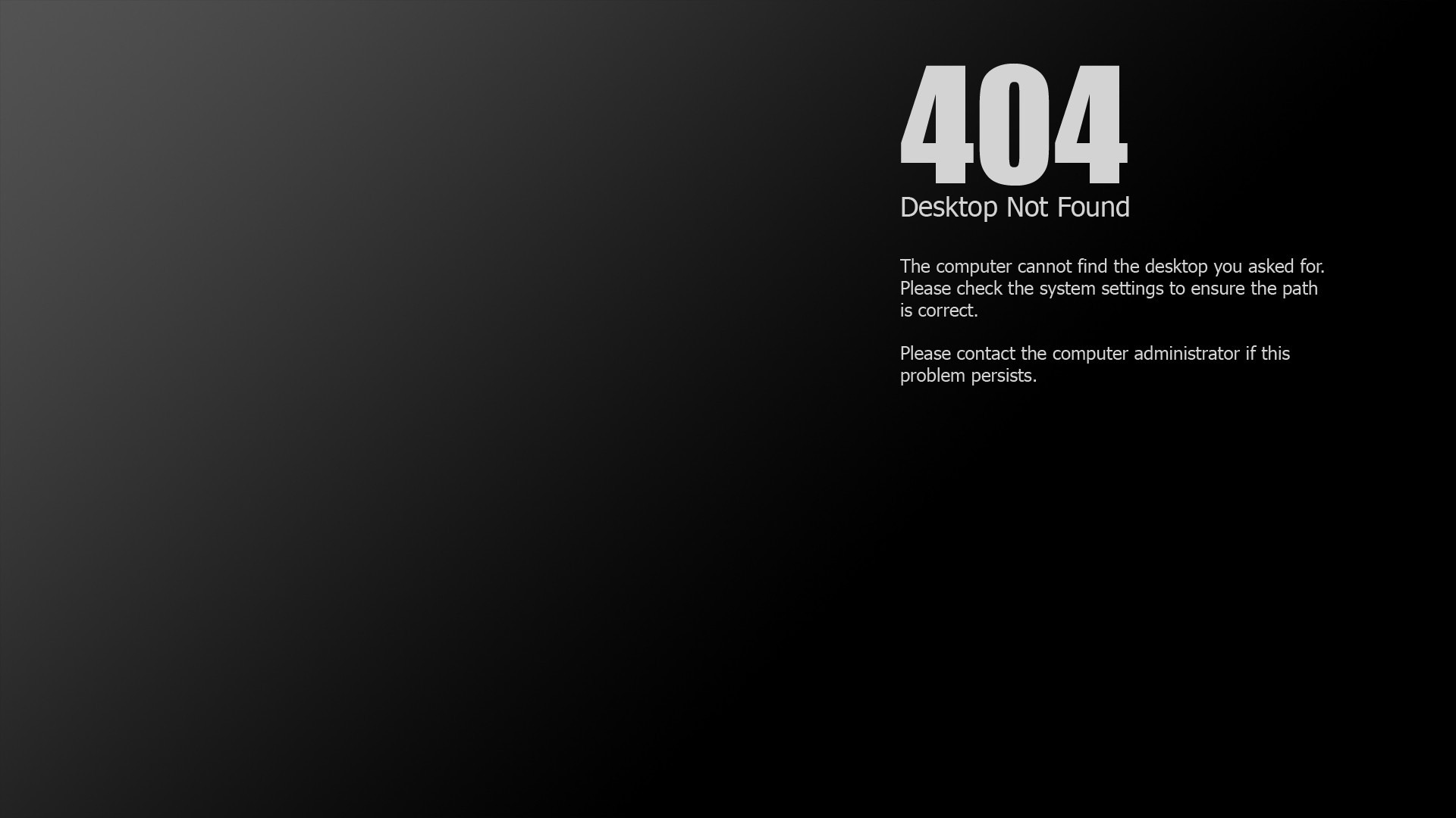 Error 404 Wallpaper