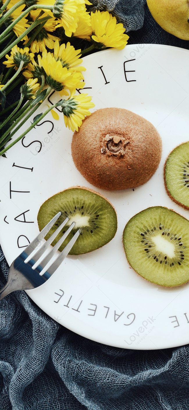 Kiwi Fruit Mobile Phone Wallpaper Image Free Download