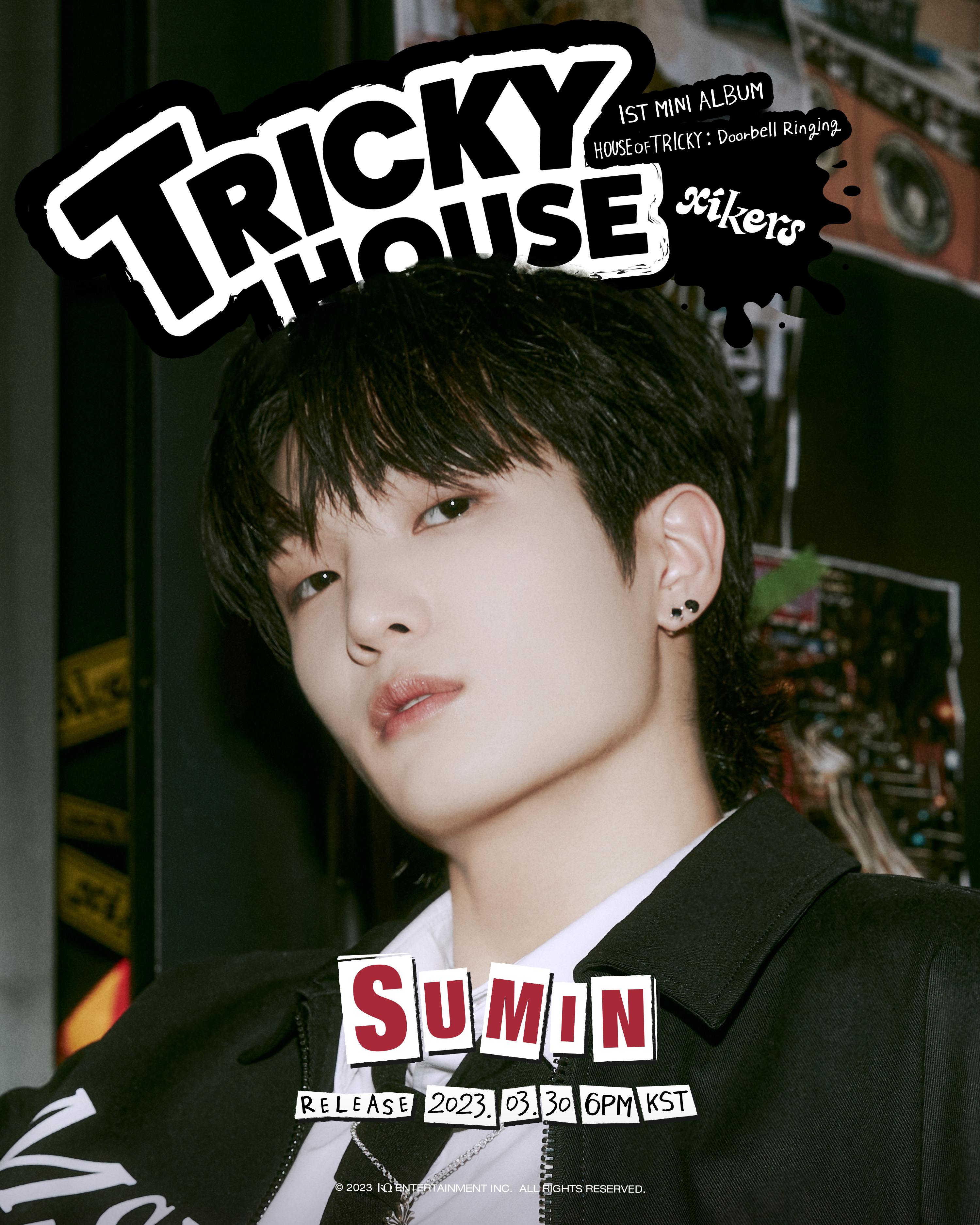 xikers Mini Album 'HOUSE OF TRICKY, Doorbell Ringing' (Concept Photo Ver. (Minjae, Junmin, Sumin, Jinsik, Hyunwoo))