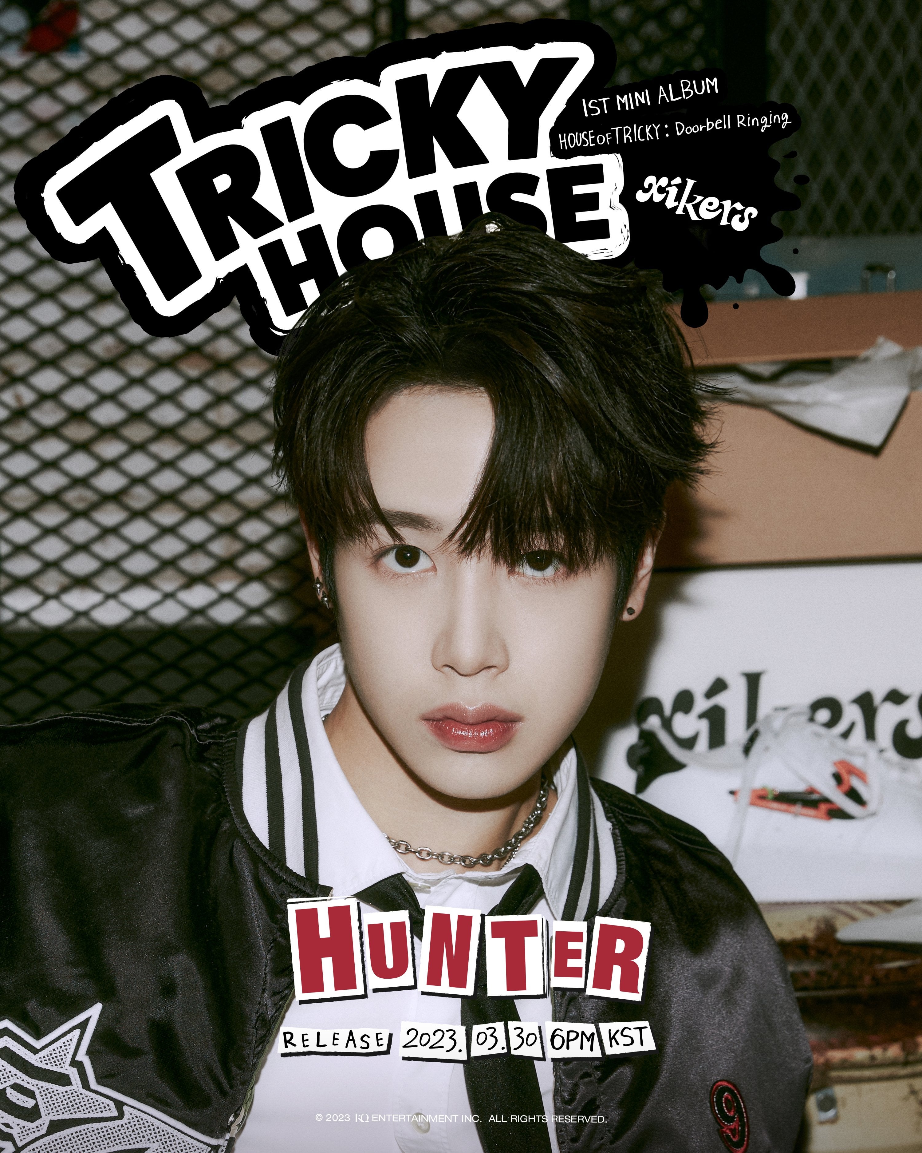 Xikers continue to tease their debut with individual 'House of Tricky' concept photo