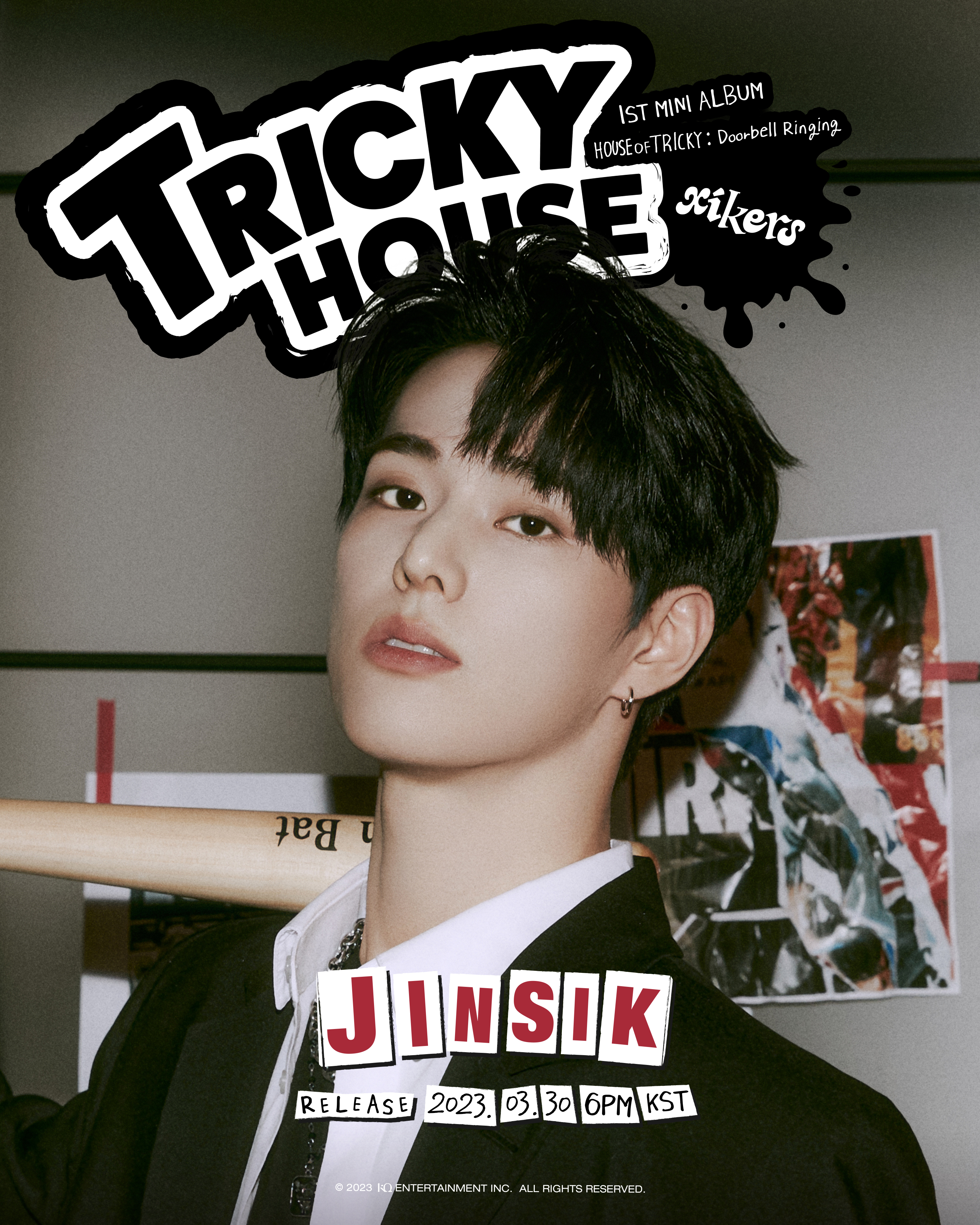 xikers Mini Album 'HOUSE OF TRICKY, Doorbell Ringing' (Concept Photo Ver. (Minjae, Junmin, Sumin, Jinsik, Hyunwoo))