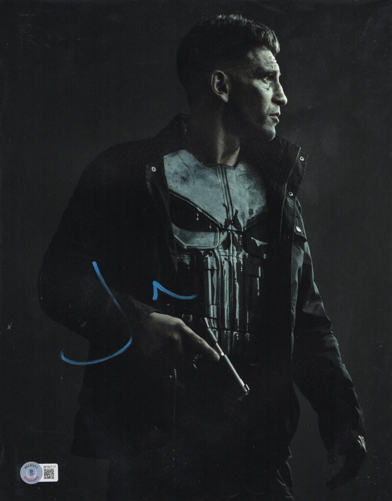 JON BERNTHAL SIGNED 11X14 PHOTO MARVEL THE PUNISHER AUTOGRAPH BECKETT COA H