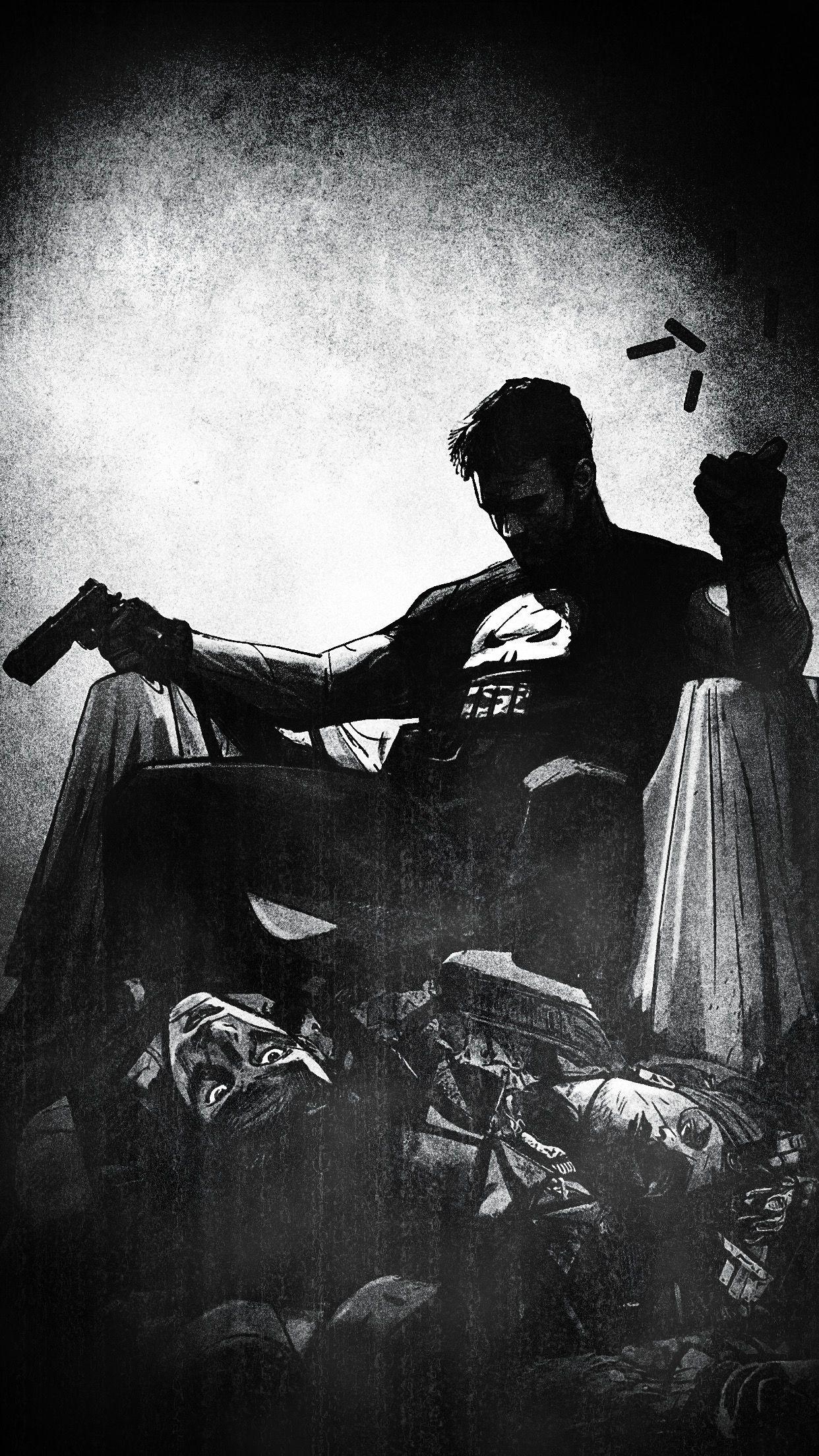 The Punisher iPhone Wallpaper