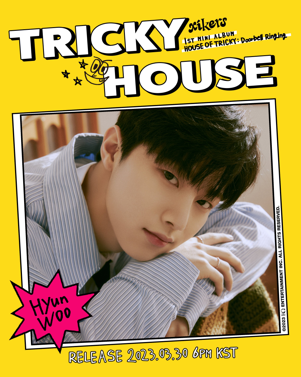 Xikers continue to tease their debut with individual 'House of Tricky' concept photo