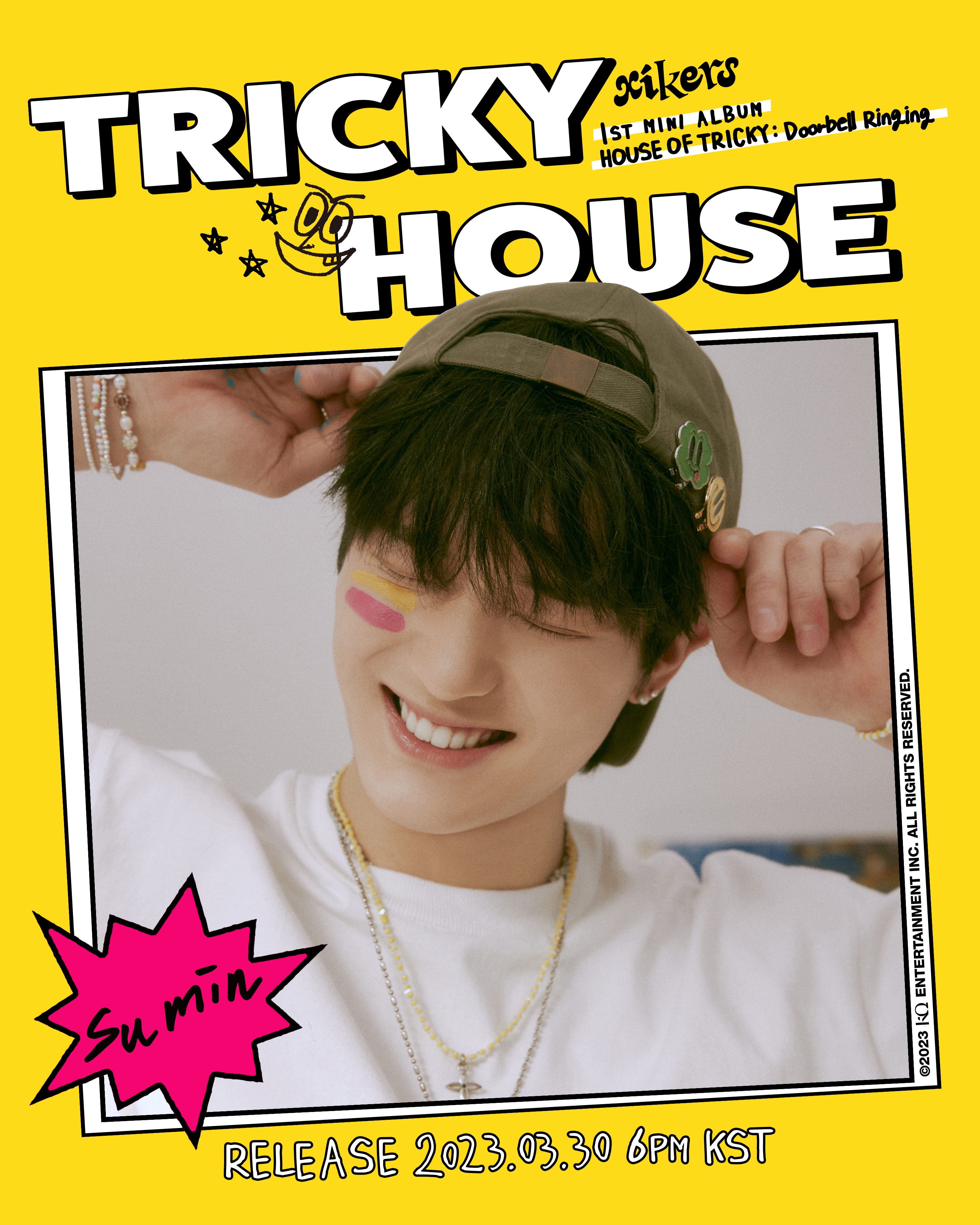 xikers Mini Album 'HOUSE OF TRICKY, Doorbell Ringing' (Concept Photo Ver. (Minjae, Junmin, Sumin, Jinsik, Hyunwoo))