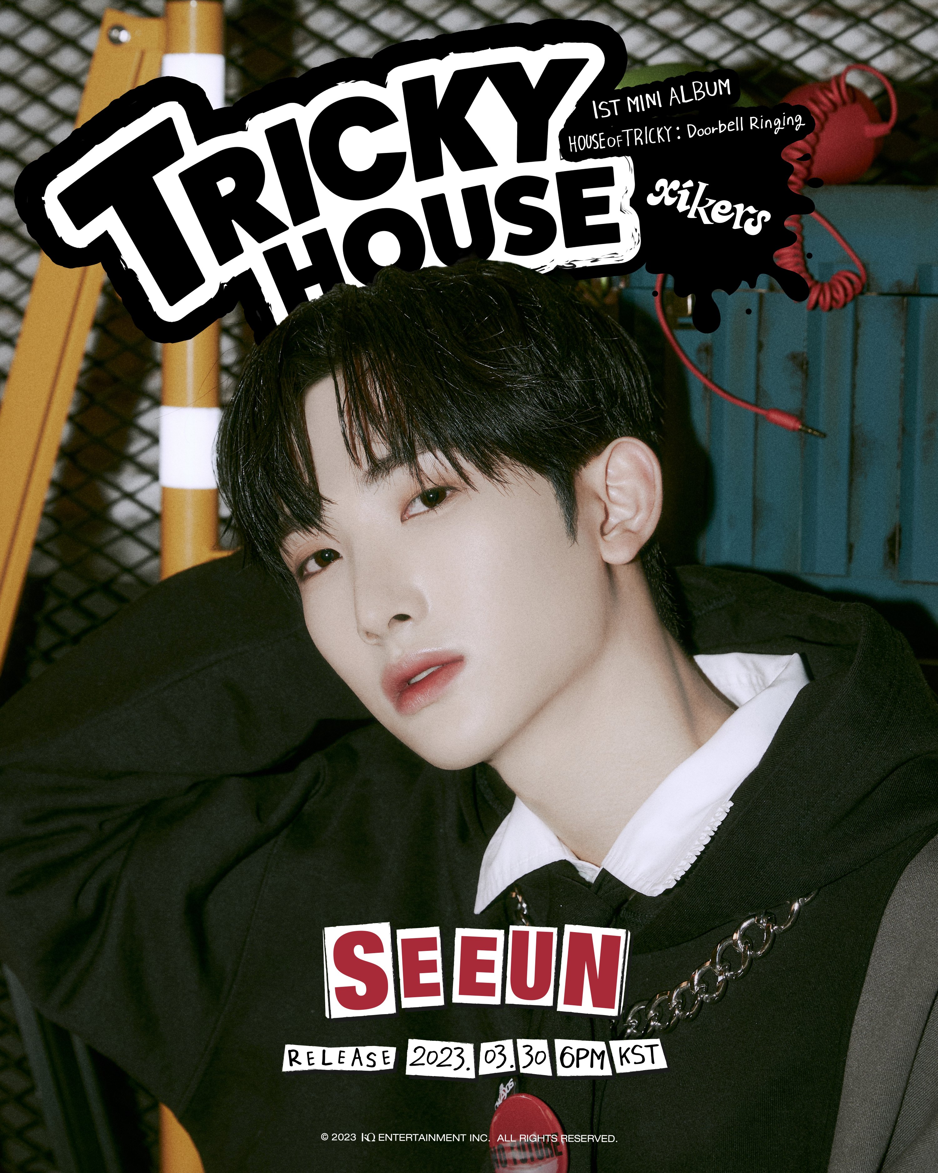 xikers Mini Album 'HOUSE OF TRICKY, Doorbell Ringing' (Concept Photo Ver. (Junghoon, Seeun, Yujun, Hunter, Yechan))