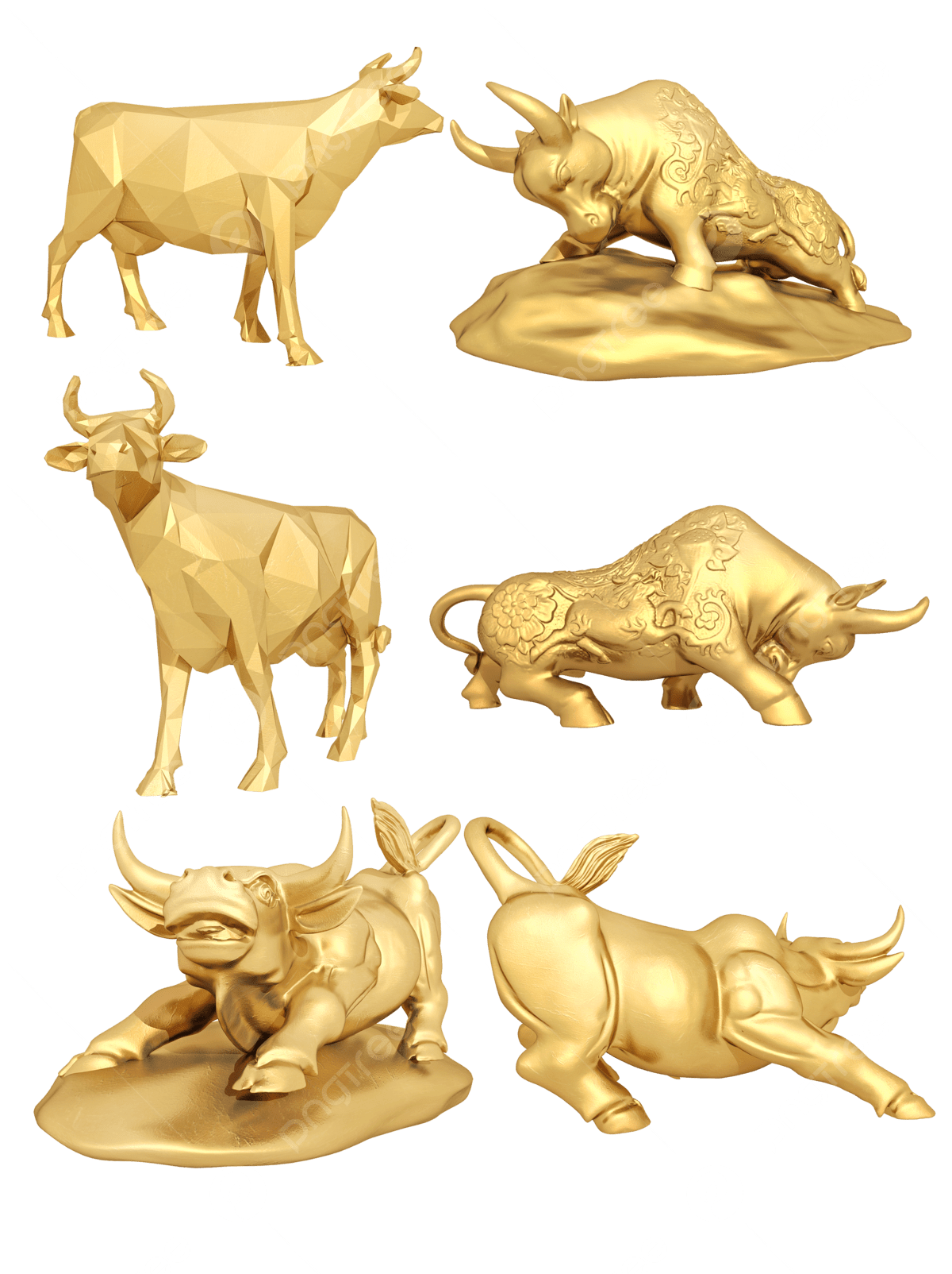 Golden Bull Wallpapers Wallpaper Cave