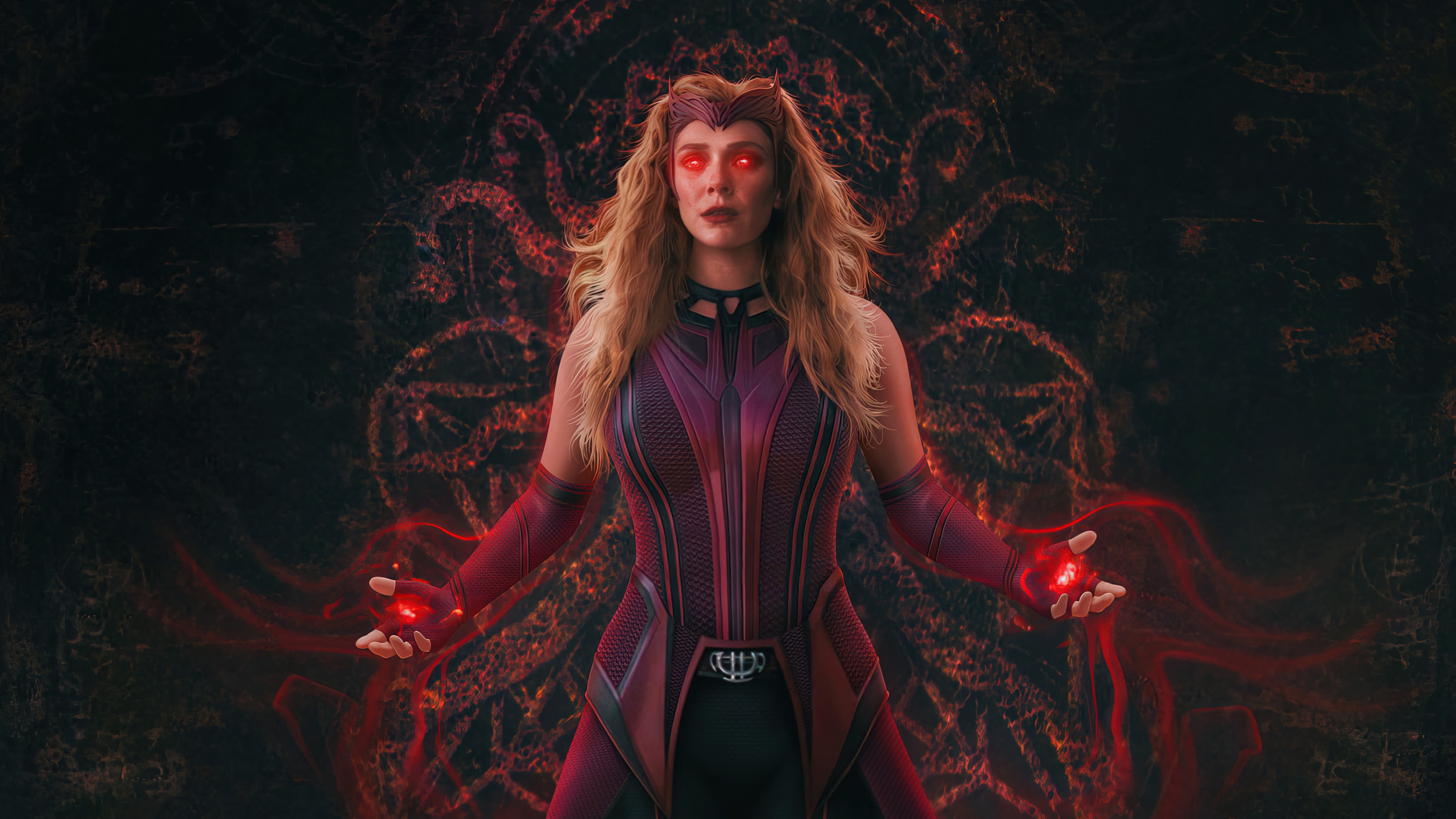 wallpaper, scarlet witch, wandavision, 4k, HD Gallery HD Wallpaper