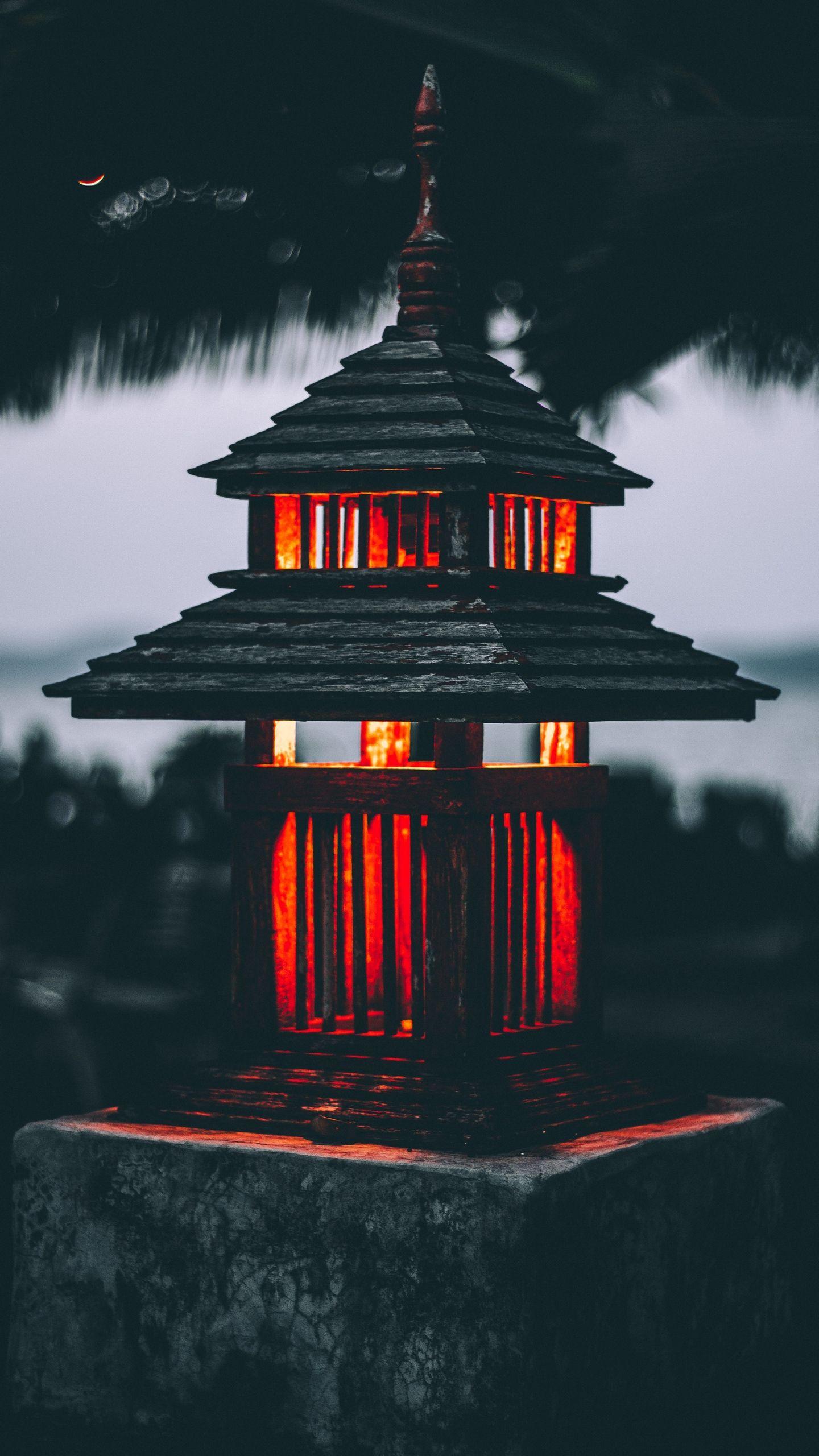Dark Japanese iPhone Wallpaper