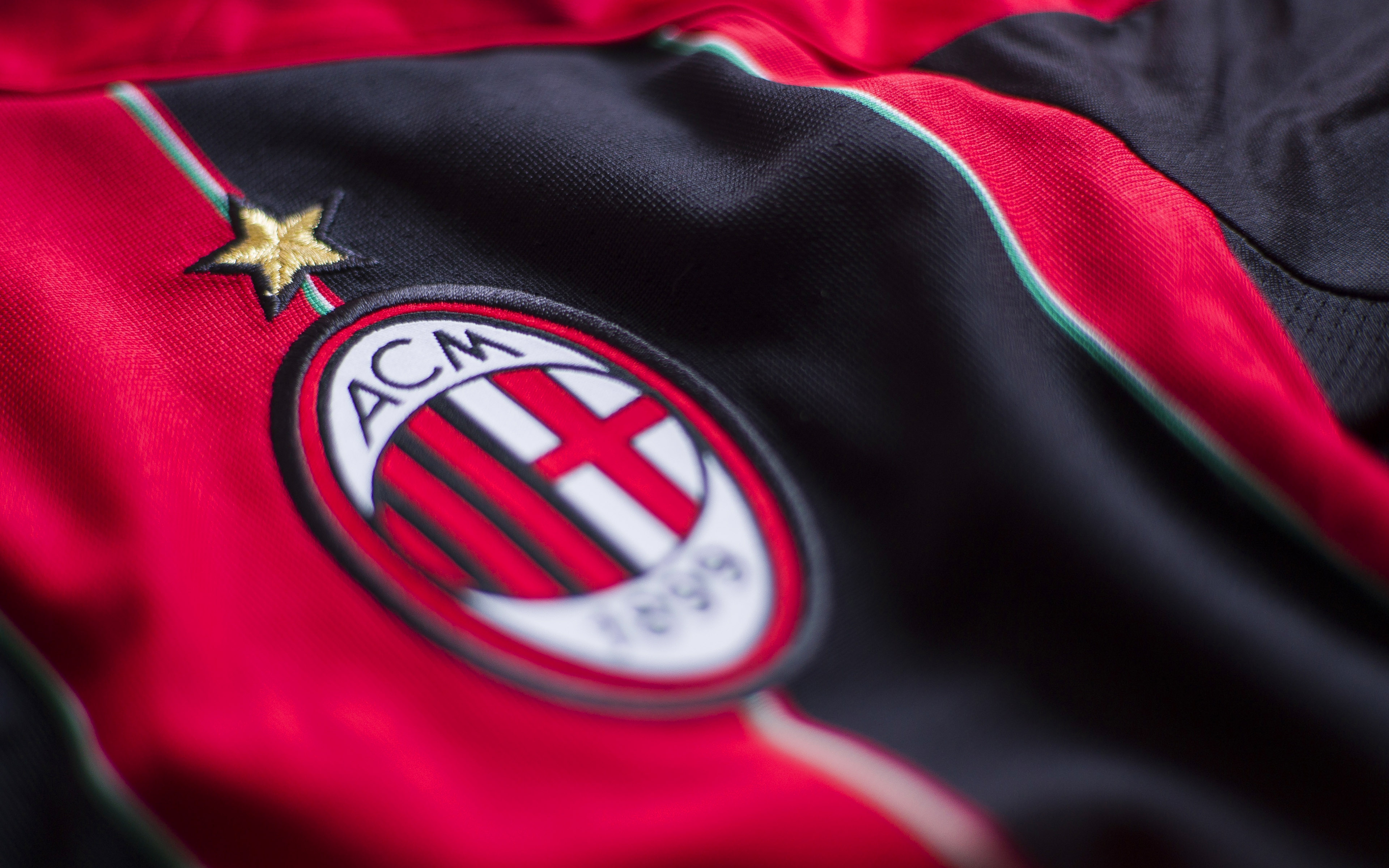 3840x2400 Emblem, Soccer, Logo, A.C. Milan Gallery HD Wallpaper