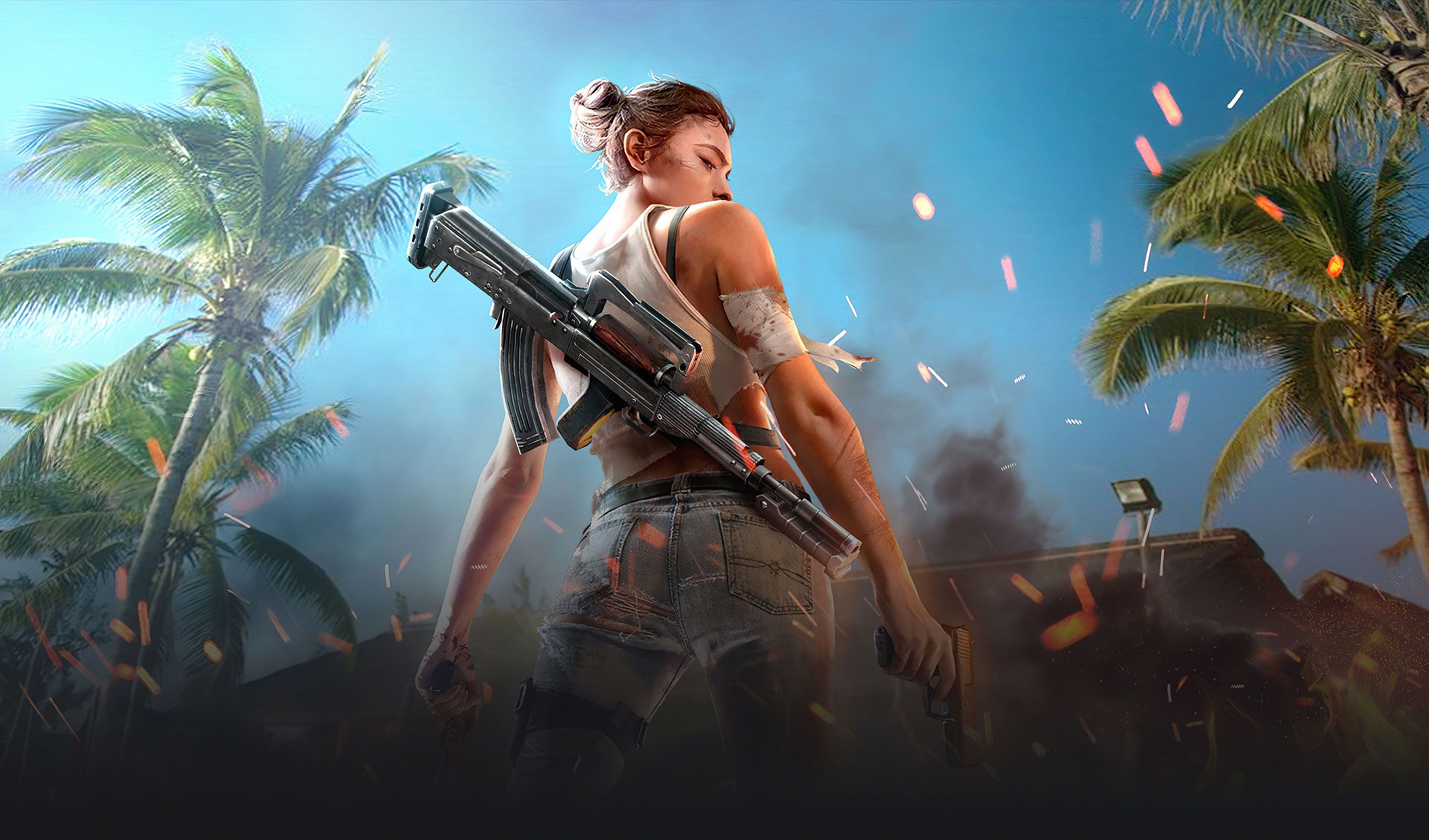 Wallpaper Garena Free Fire, pc Game, Adventure Game, Digital Compositing, Games, Background Free Image