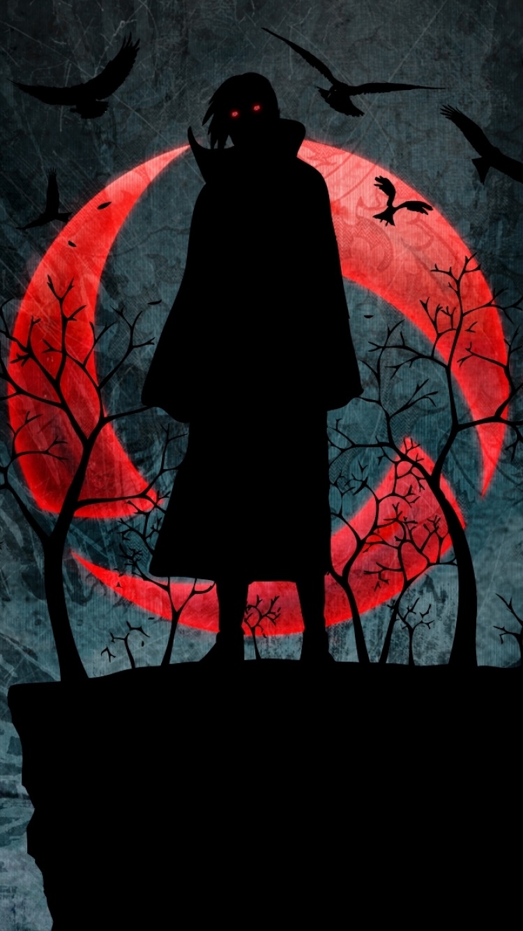 Wallpaper / Anime Naruto Phone Wallpaper, Itachi Uchiha, 750x1334 free download