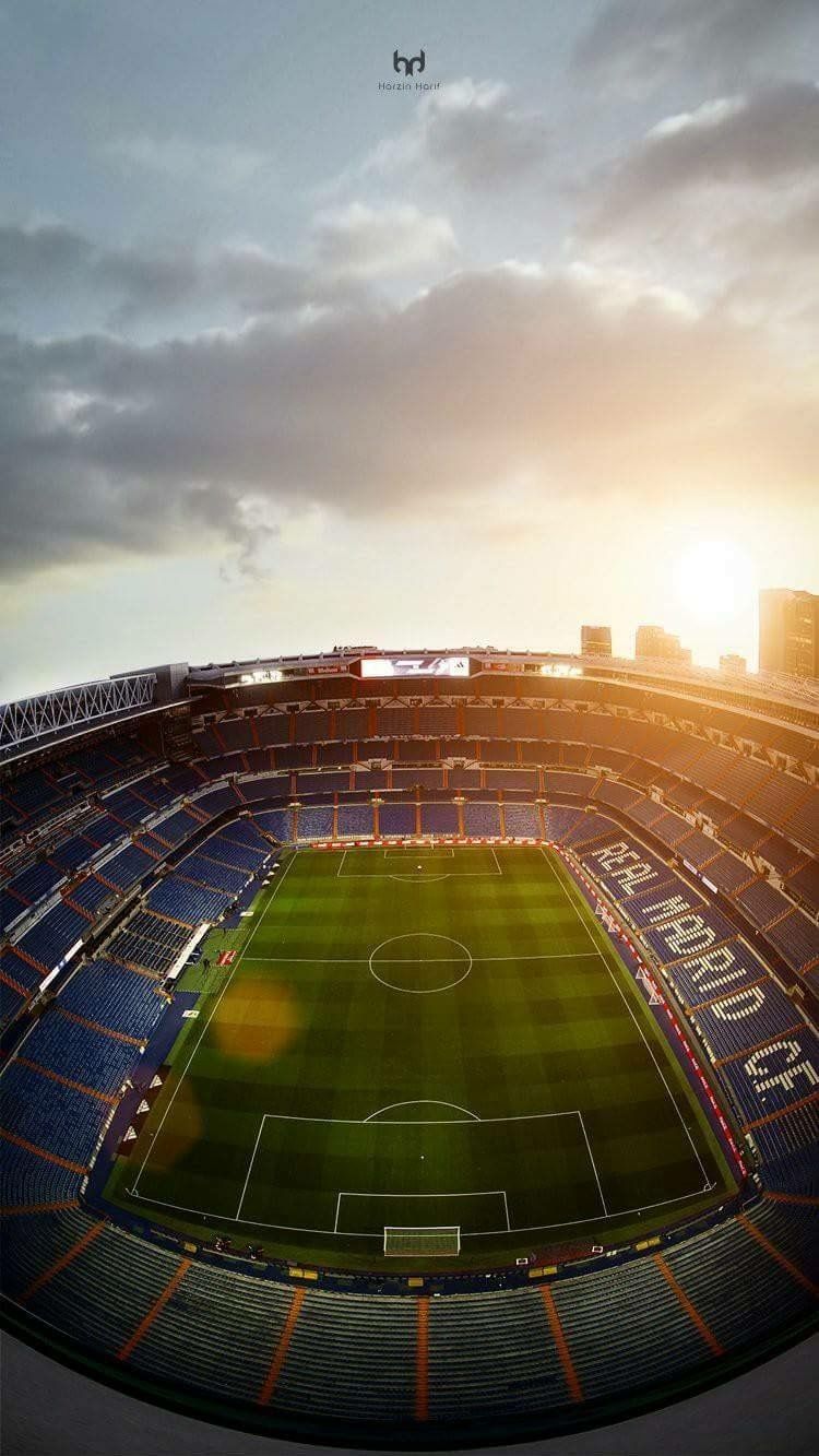 Real Madrid Football Stadium IPhone Wallpaper Wallpaper, iPhone Wallpaper