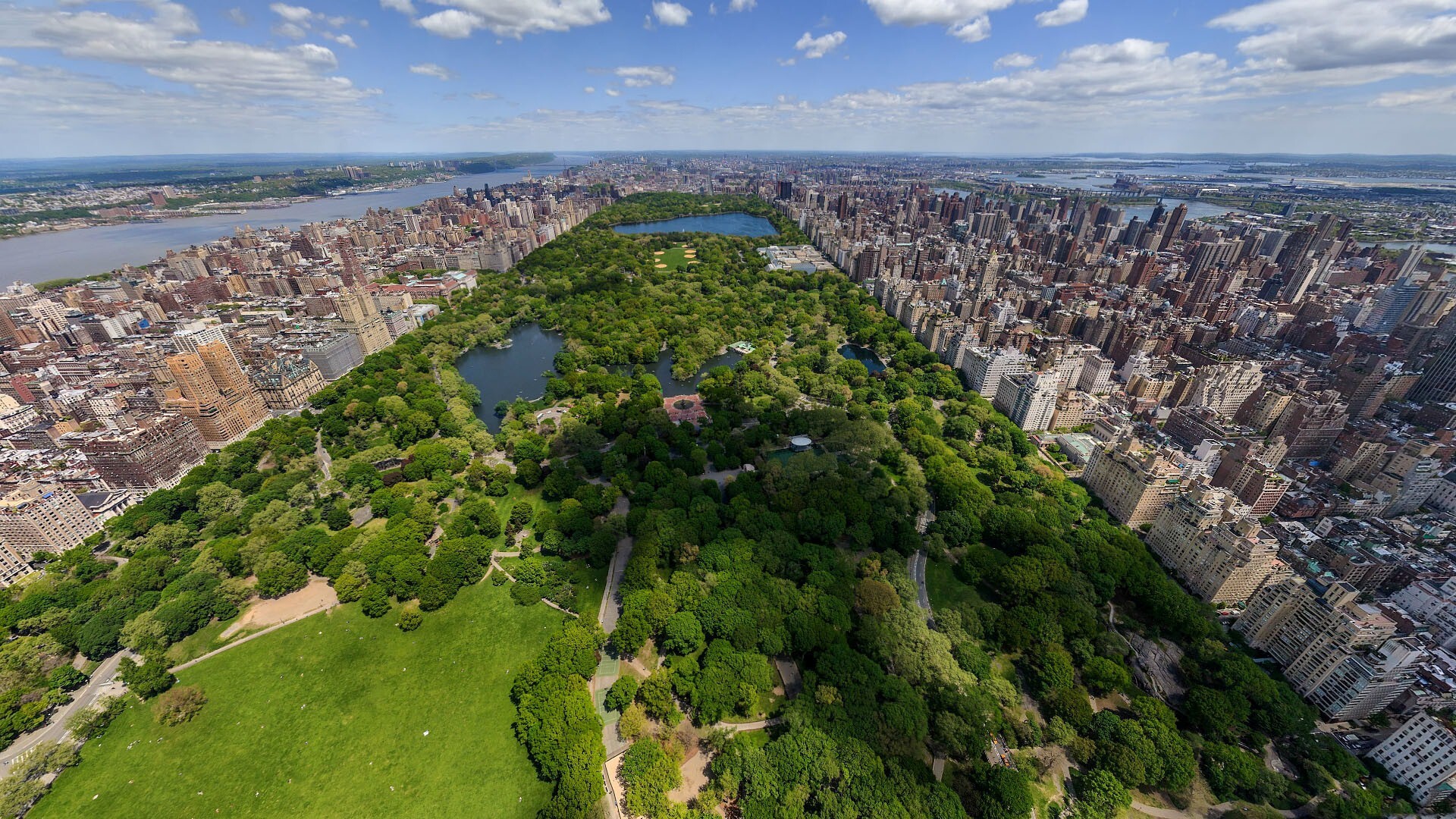 Central Park in New York US Tourist Place HD Wallpaper