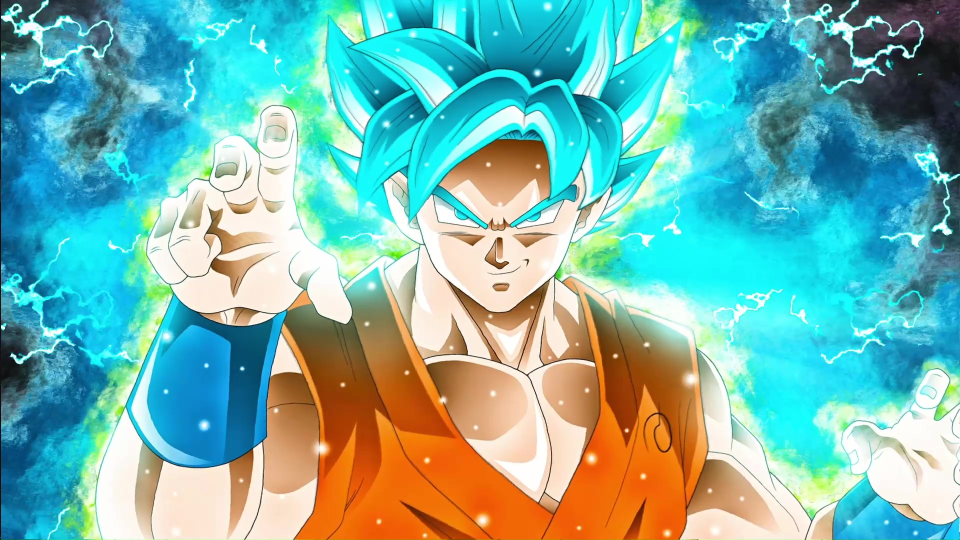 Goku Super Saiyan Blue Dragon Ball Live Wallpaper