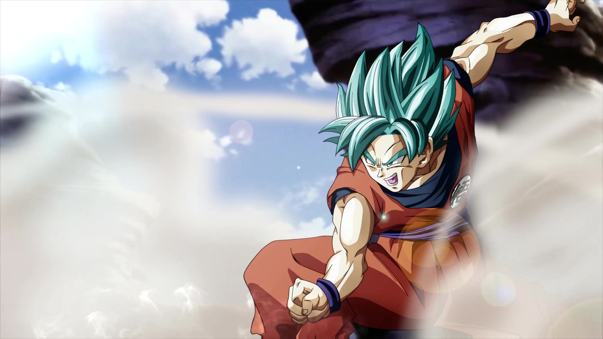 Goku Super Saiyan Blue Dragon Ball Live Wallpaper
