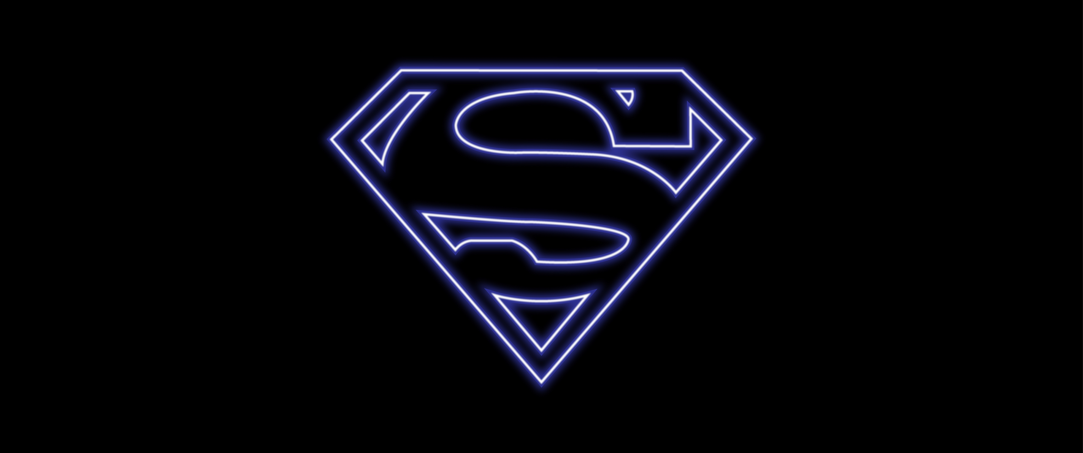 Superman Wallpaper 4K, Logo, DC Superheroes, AMOLED