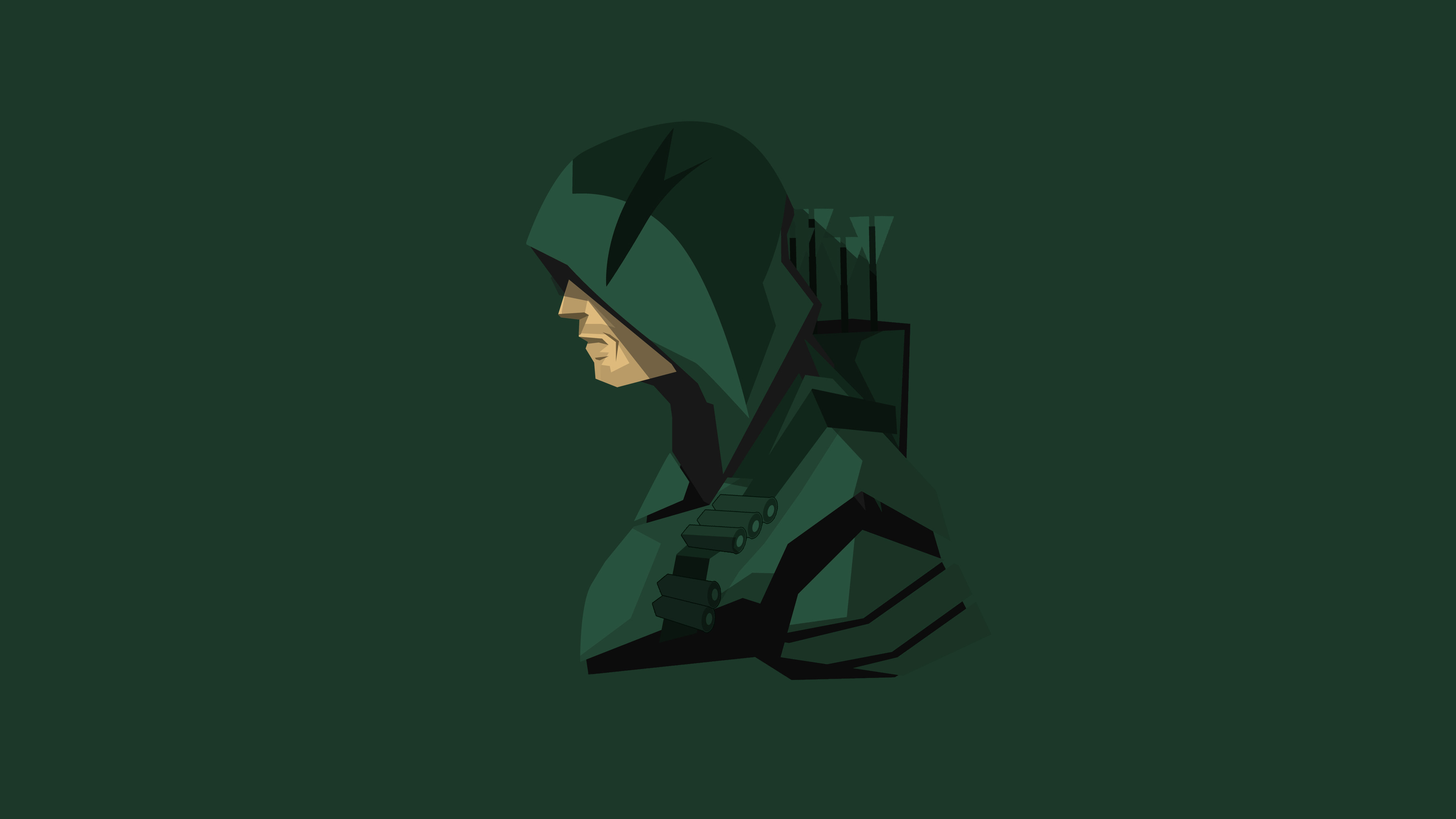 Wallpaper 4k Green Arrow Minimalism 4k Wallpaper